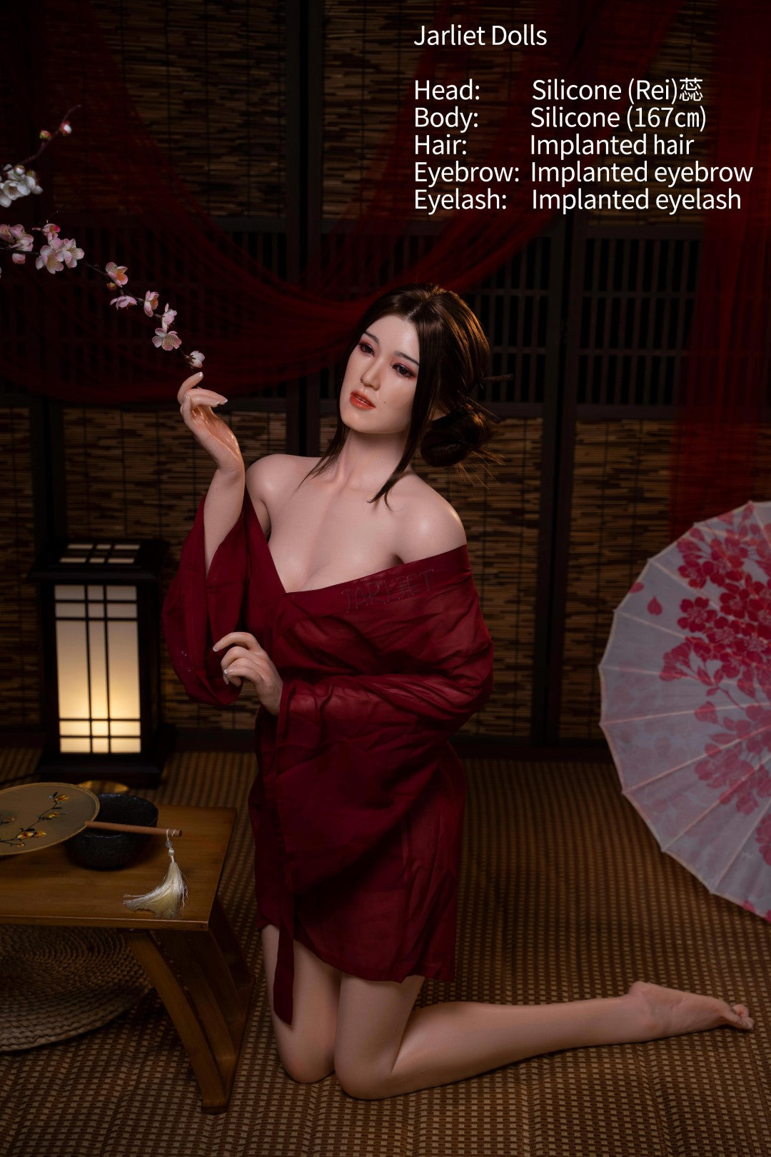 Rei sexdukke (Jarliet 167 cm B-cup silikone)