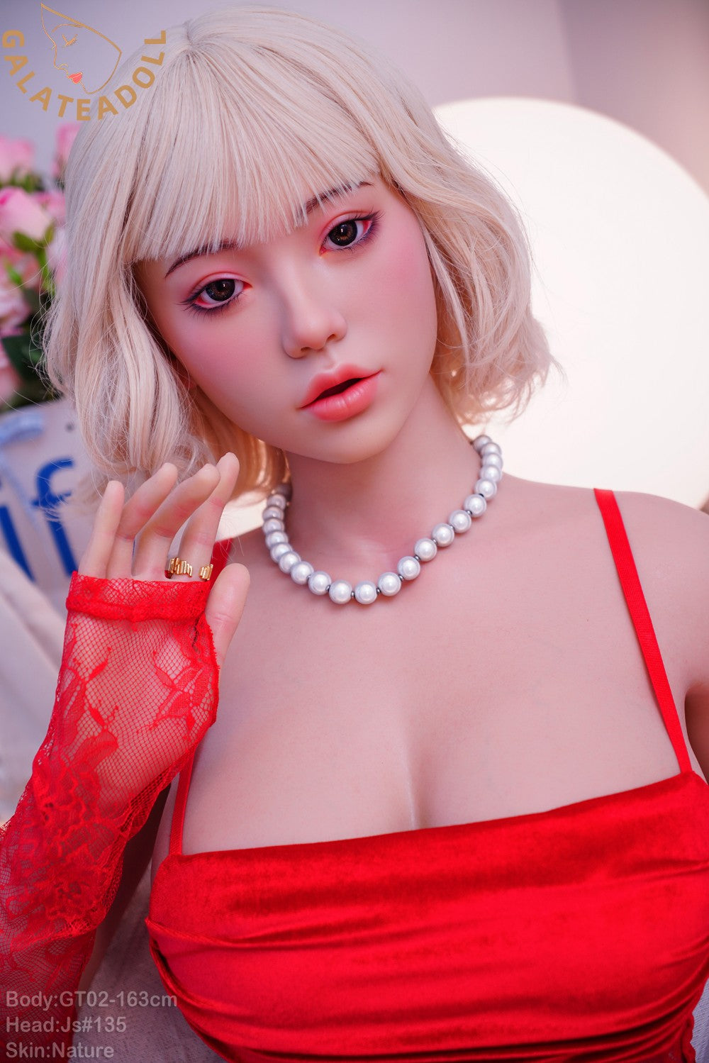 Molly sexdukke (Galatea Doll 163 cm d-cup #135 silikone)