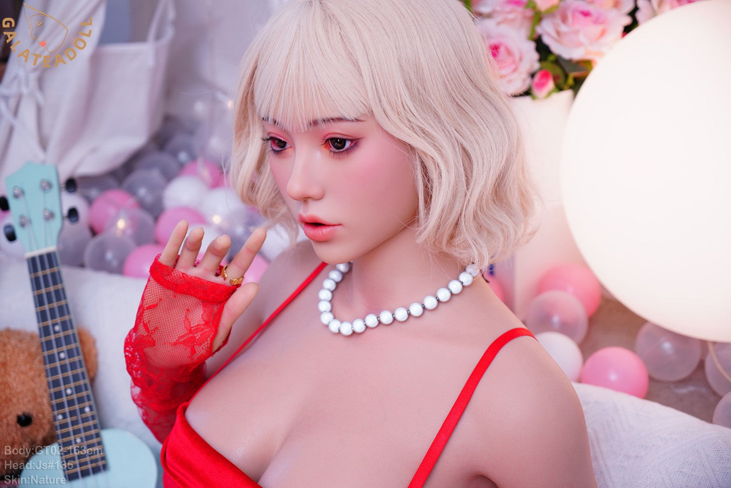 Molly sexdukke (Galatea Doll 163 cm d-cup #135 silikone)