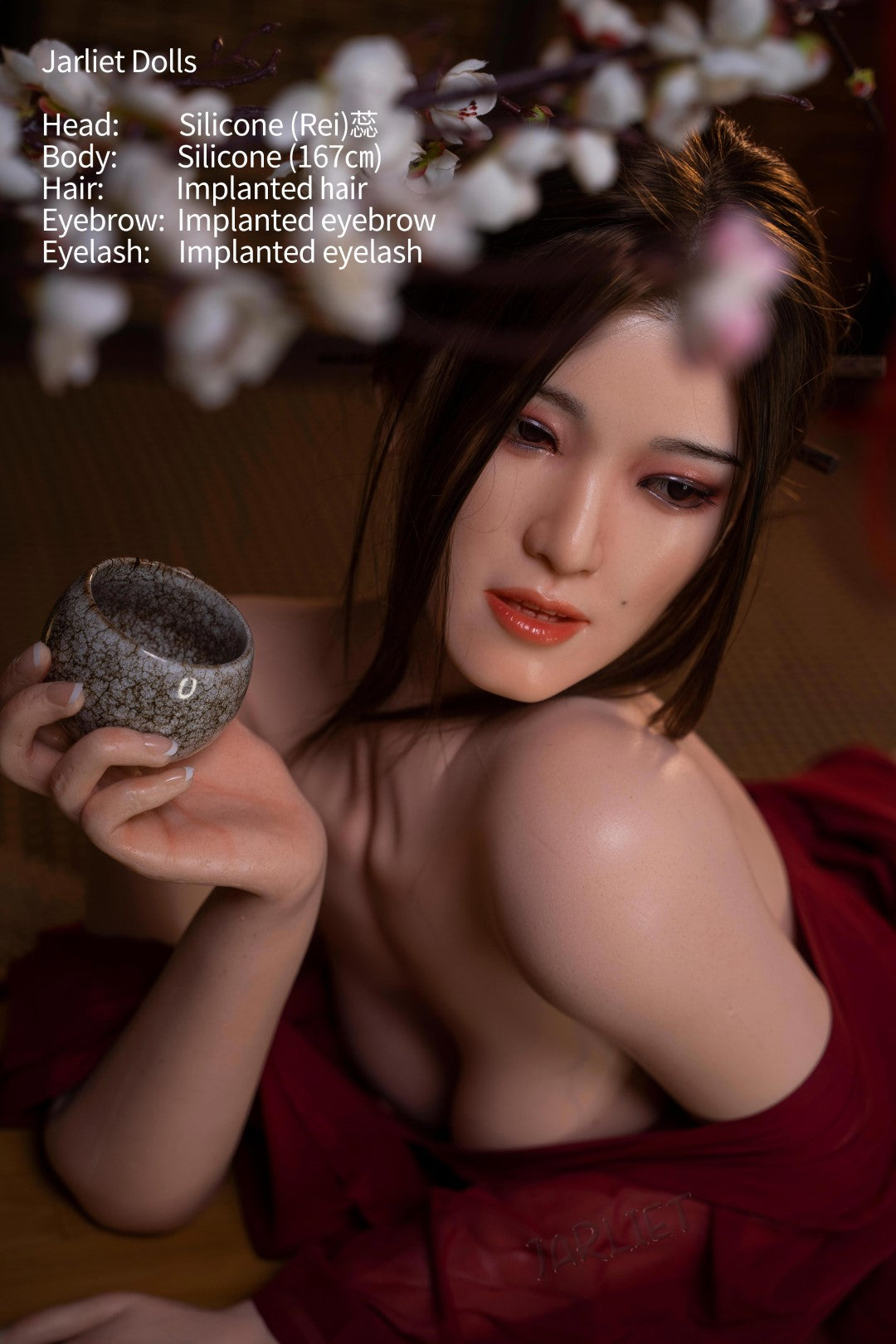 Rei sexdukke (Jarliet 167 cm B-cup silikone)