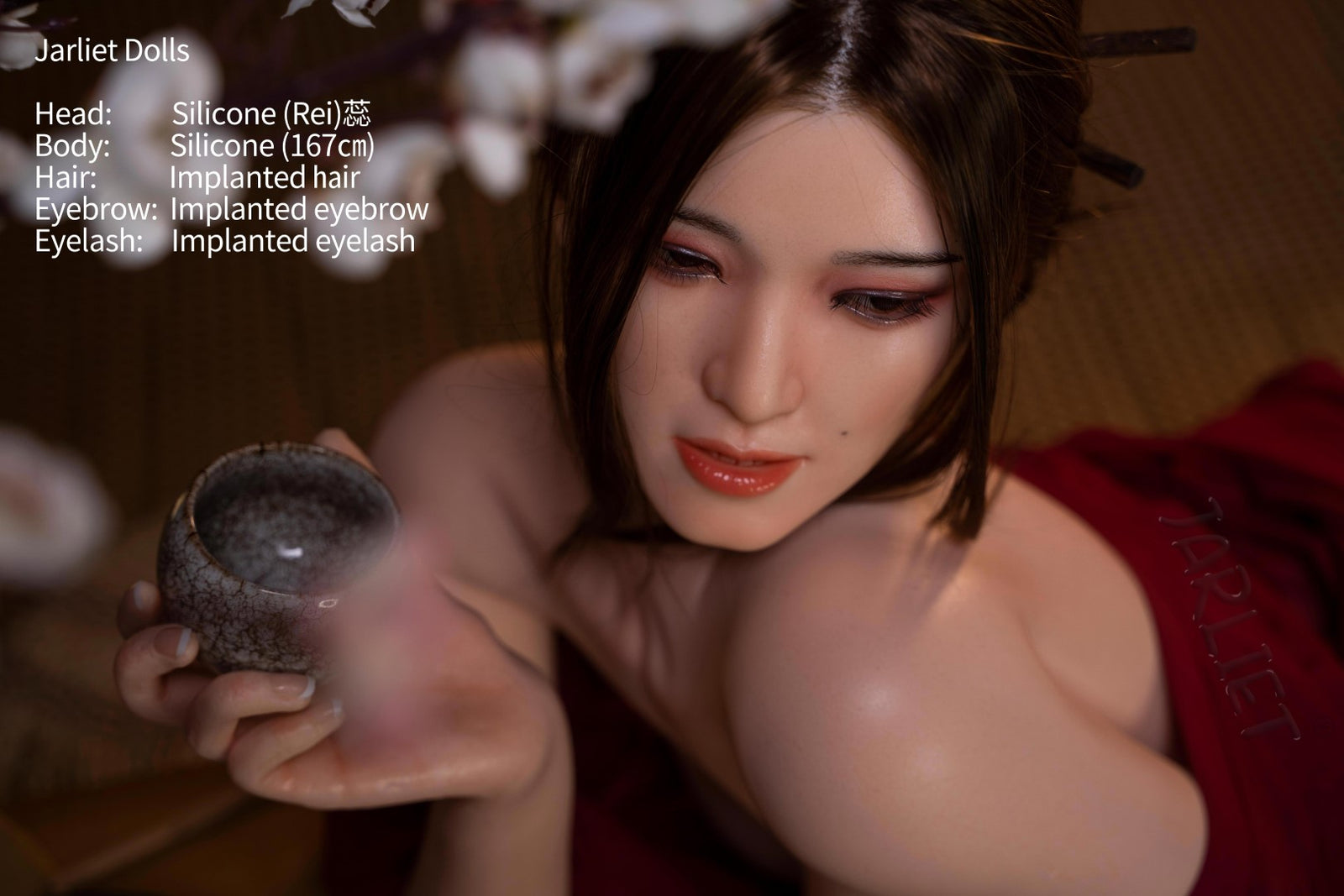 Rei sexdukke (Jarliet 167 cm B-cup silikone)