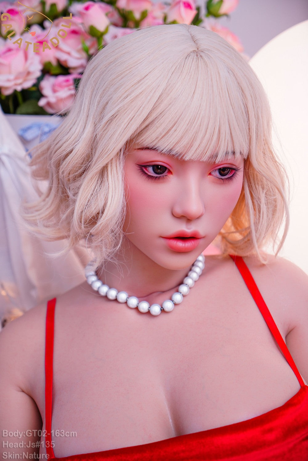 Molly sexdukke (Galatea Doll 163 cm d-cup #135 silikone)