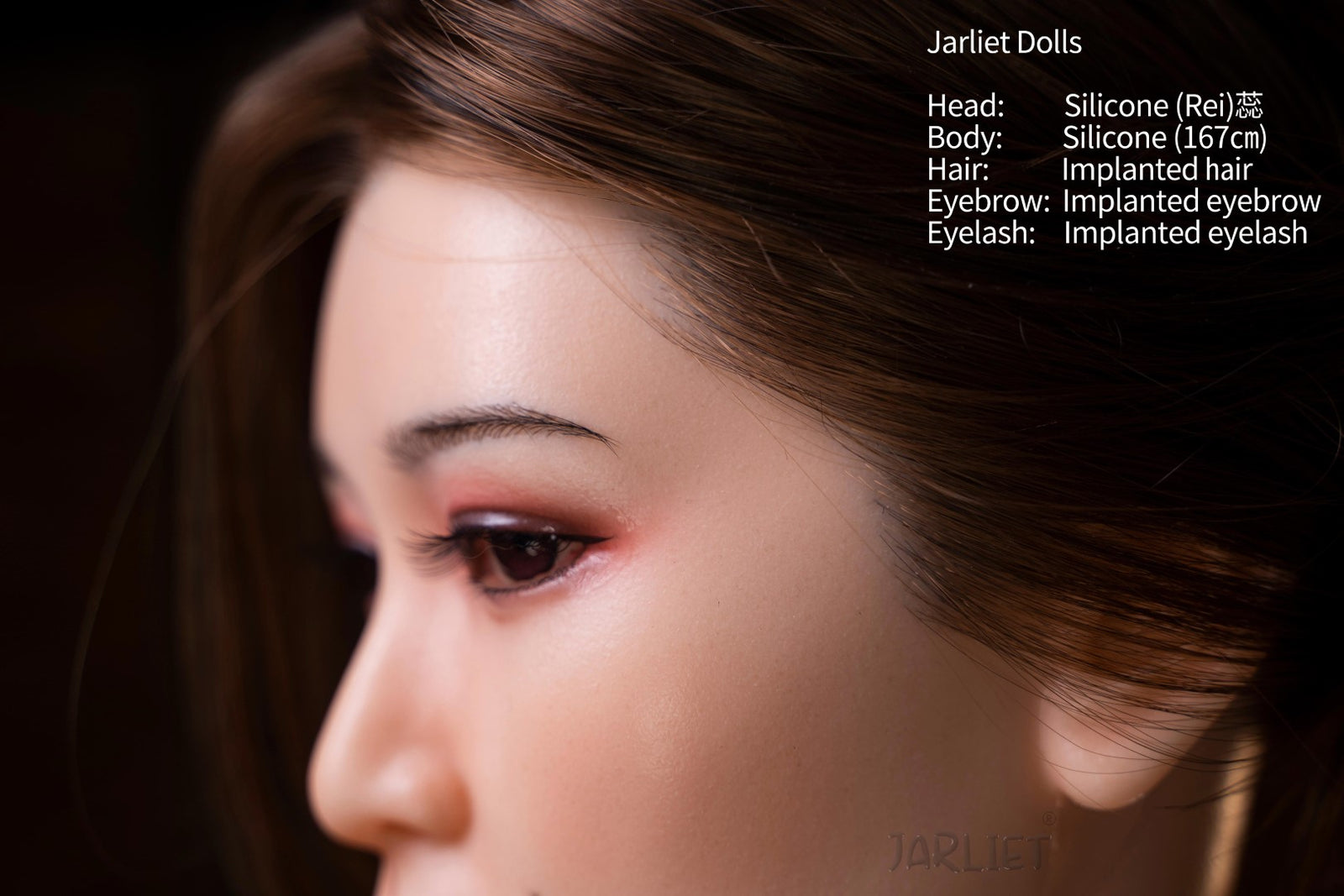 Rei sexdukke (Jarliet 167 cm B-cup silikone)