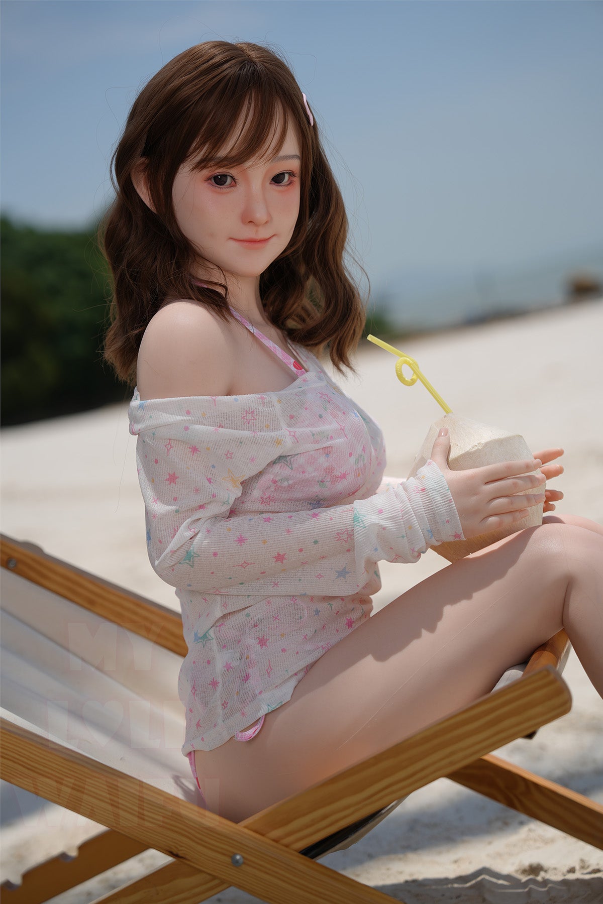 Rena sexdukke (My Loli Waifu 145 cm d-cup #24 silikone)