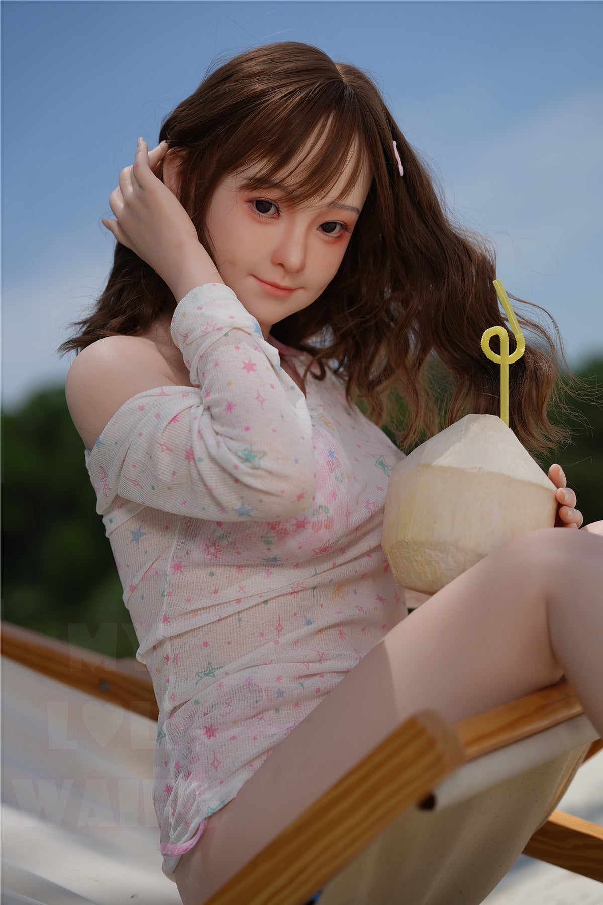 Rena sexdukke (My Loli Waifu 145 cm d-cup #24 silikone)
