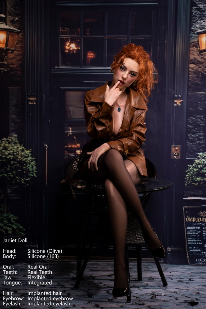 Oliven sexdukke (Jarliet 163 cm D-cup silikone)