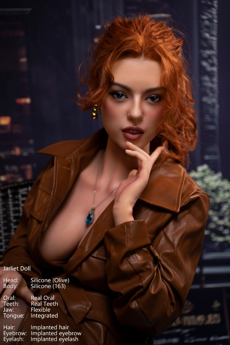 Oliven sexdukke (Jarliet 163 cm D-cup silikone)