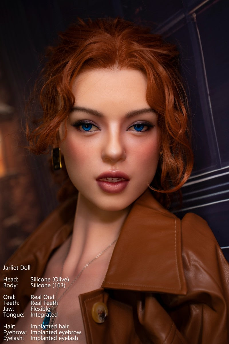 Oliven sexdukke (Jarliet 163 cm D-cup silikone)