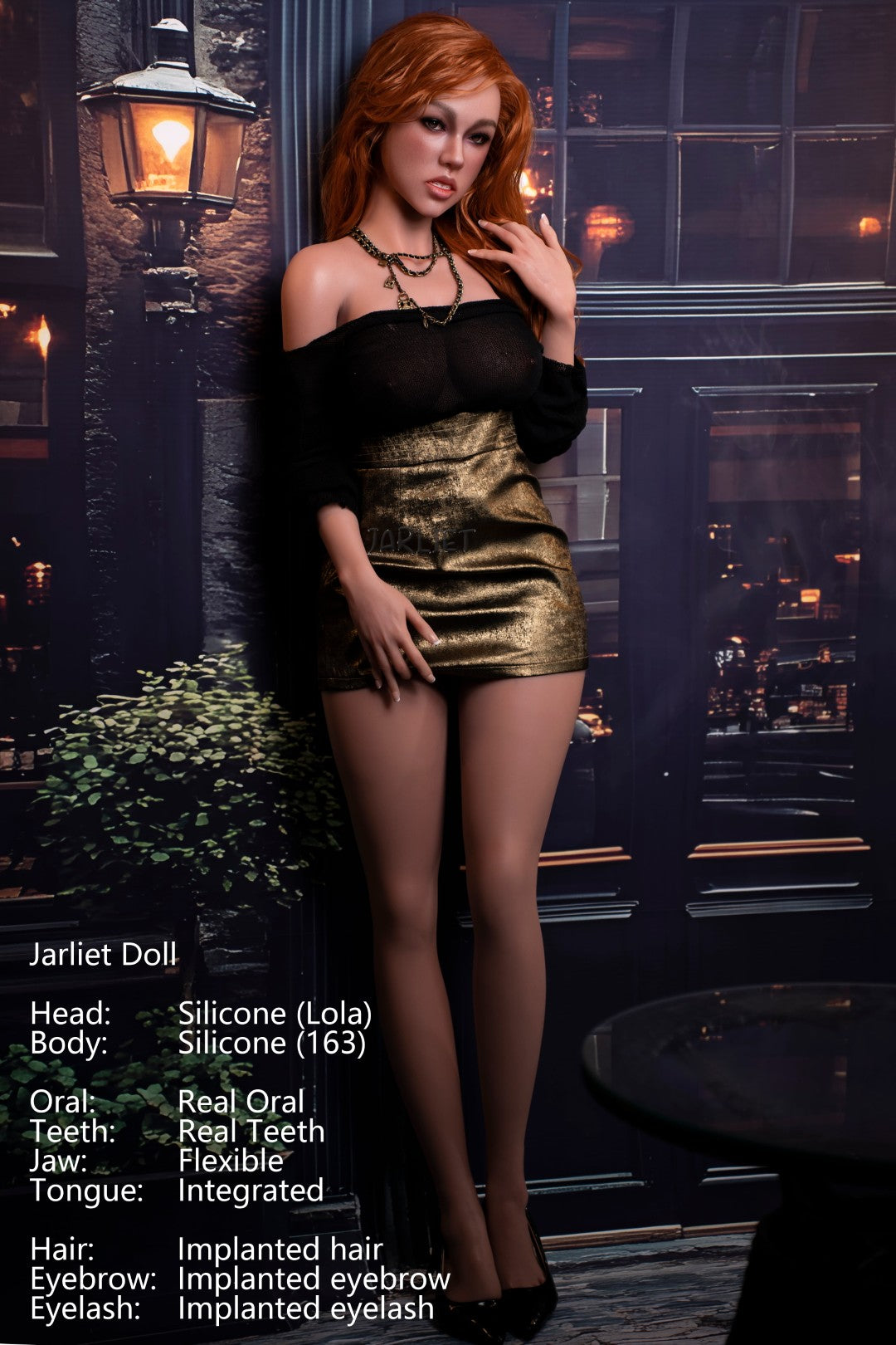 Lola sexdukke (Jarliet 163 cm D-cup silikone)