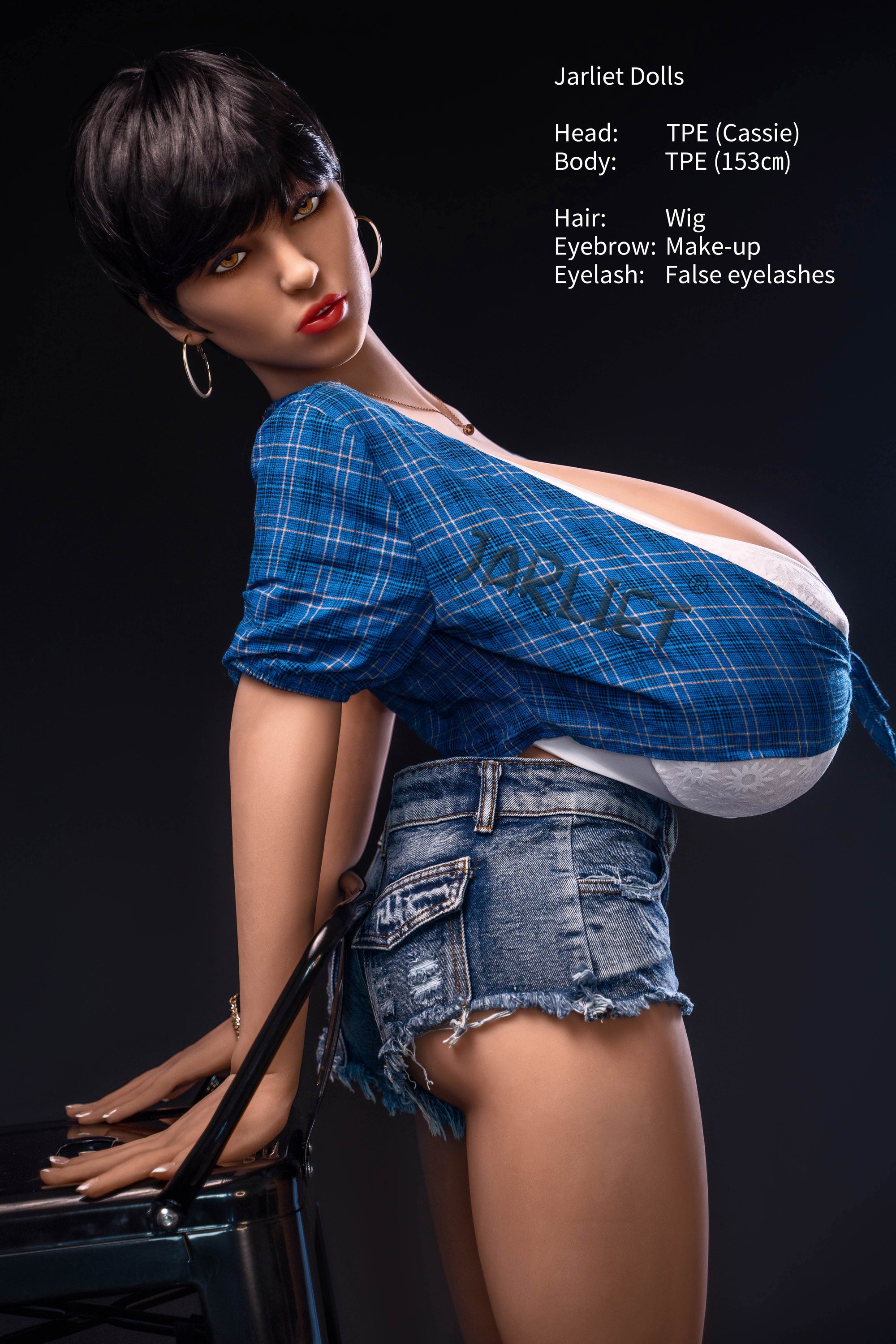 Cassie sexdukke (Jarliet 153 cm k-cup TPE)