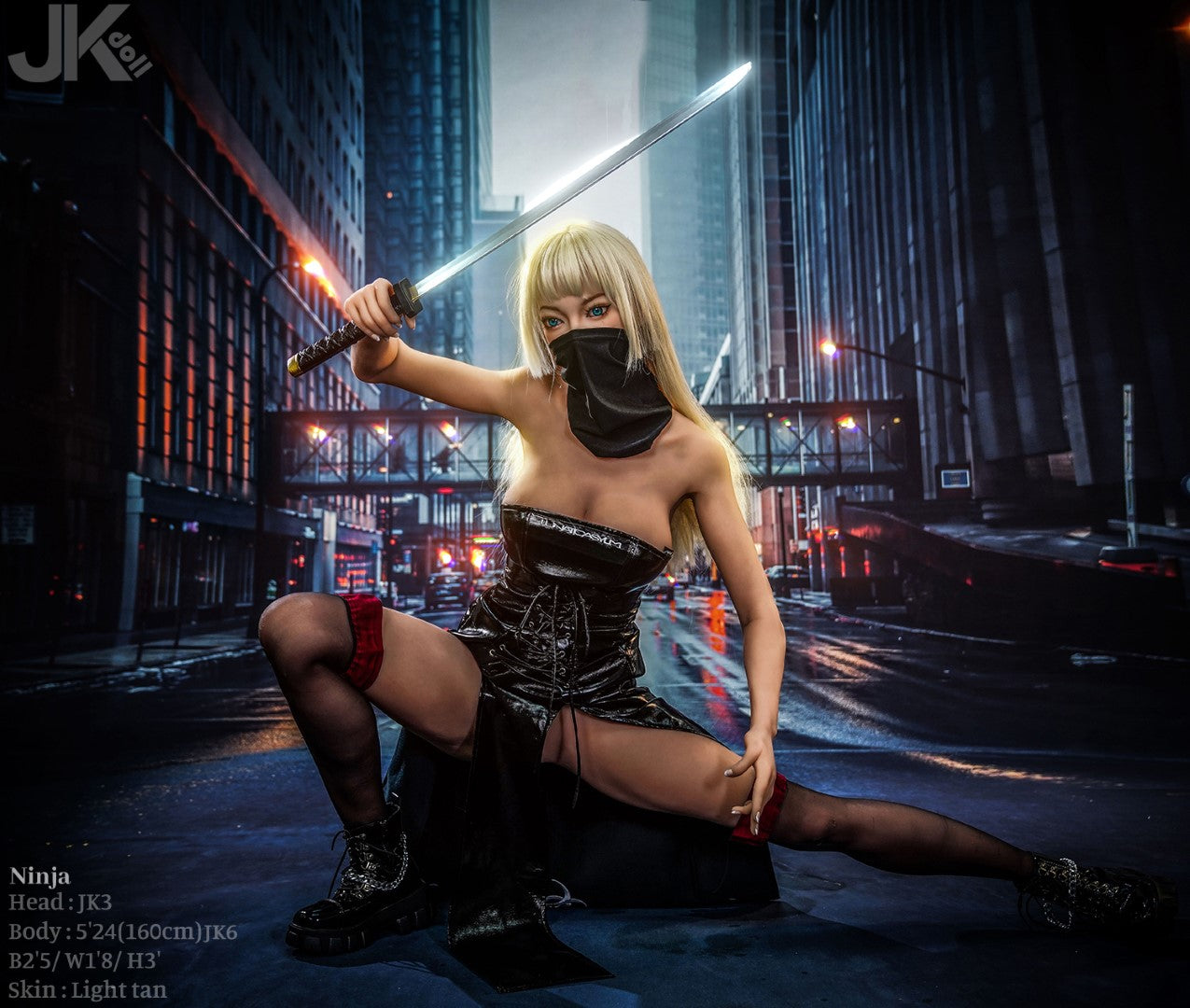 Ninja sexdukke (JK-Doll 160 cm d-cup JK3 TPE)