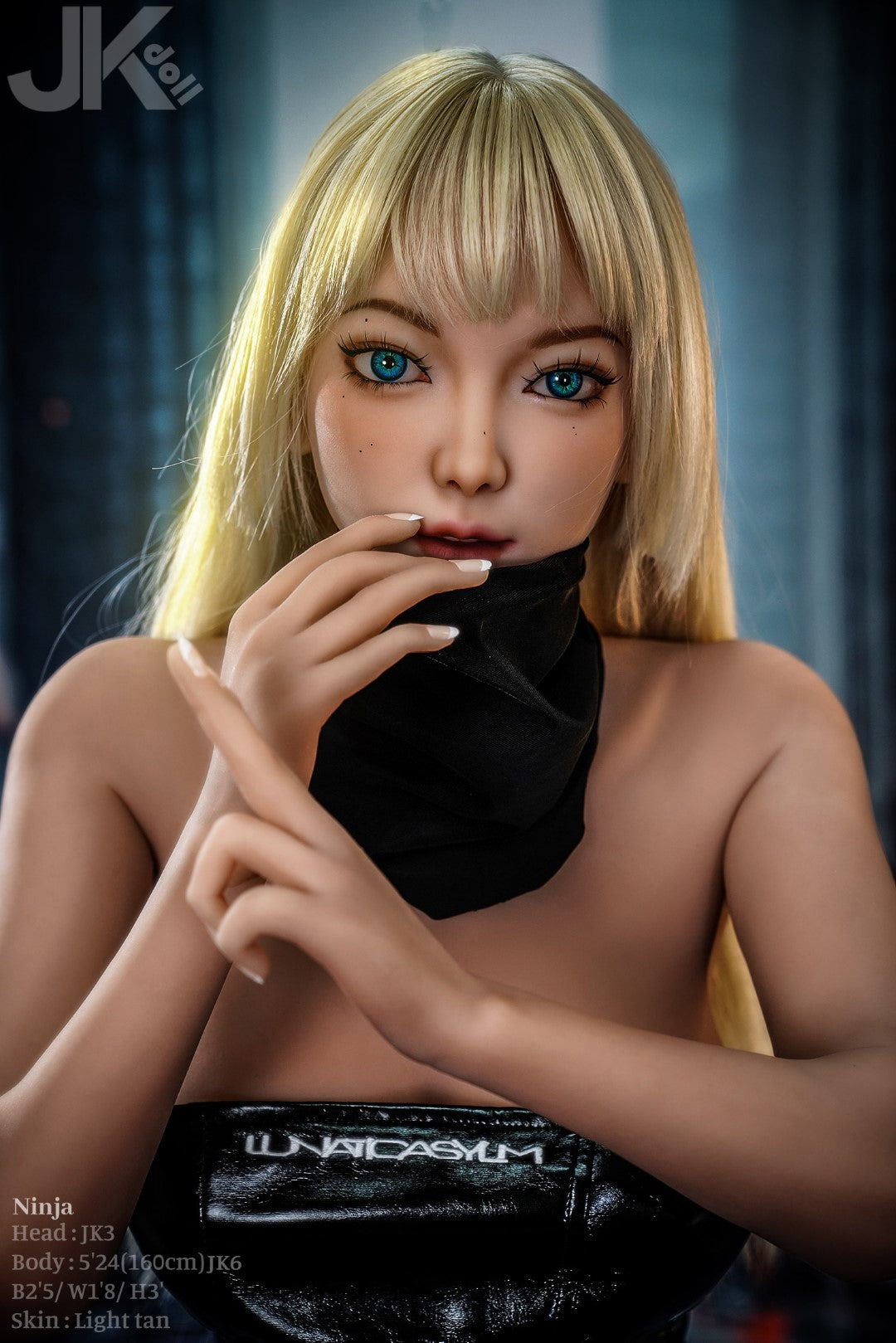Ninja sexdukke (JK-Doll 160 cm d-cup JK3 TPE)