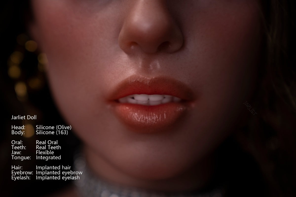 Oliven sexdukke (Jarliet 163 cm D-cup silikone)