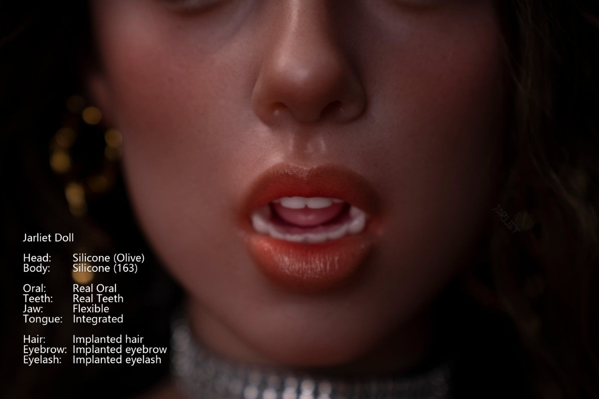 Oliven sexdukke (Jarliet 163 cm D-cup silikone)