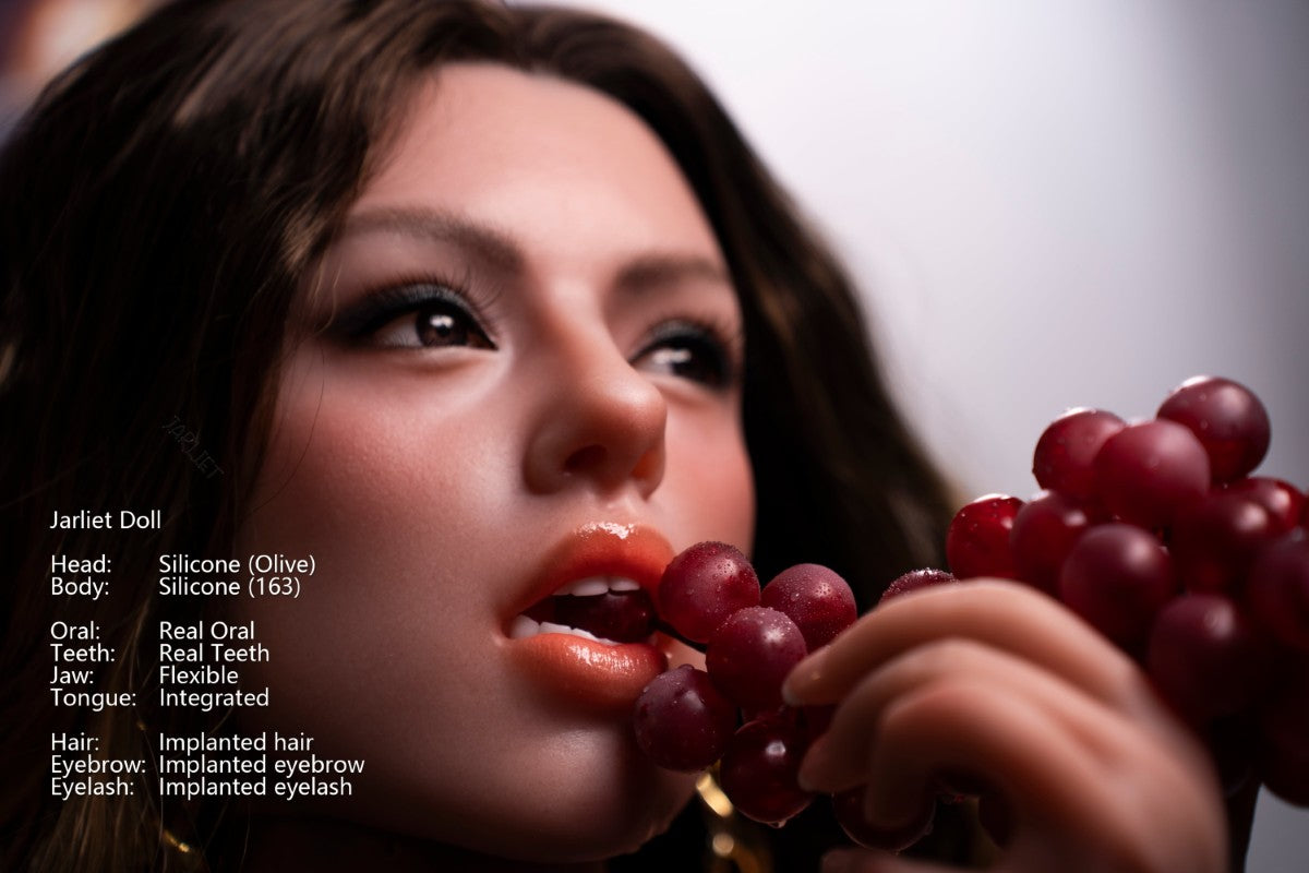 Oliven sexdukke (Jarliet 163 cm D-cup silikone)