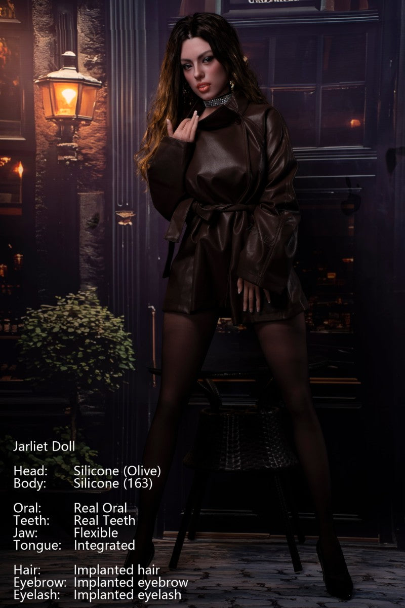 Oliven sexdukke (Jarliet 163 cm D-cup silikone)