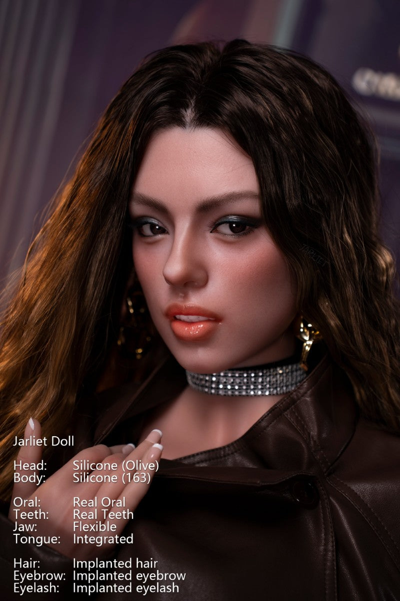 Oliven sexdukke (Jarliet 163 cm D-cup silikone)