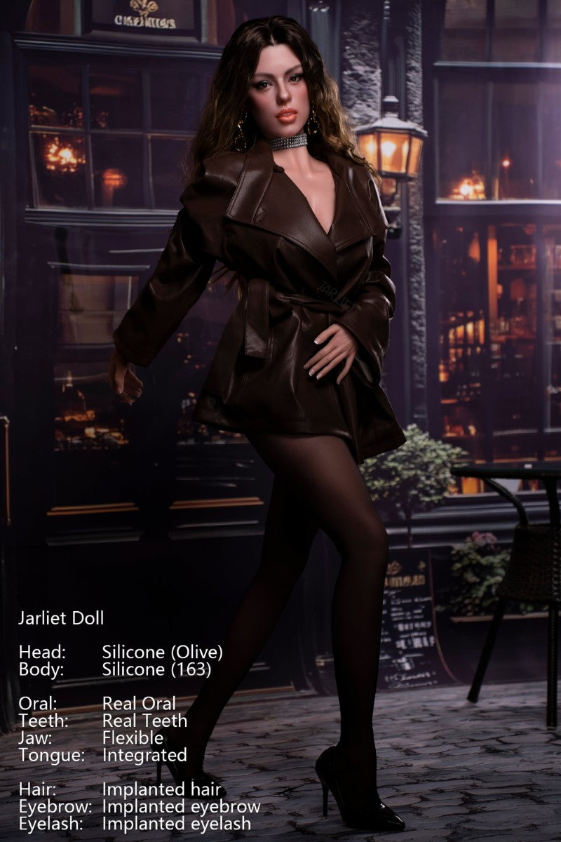 Oliven sexdukke (Jarliet 163 cm D-cup silikone)