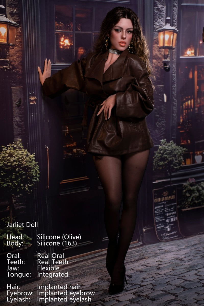 Oliven sexdukke (Jarliet 163 cm D-cup silikone)