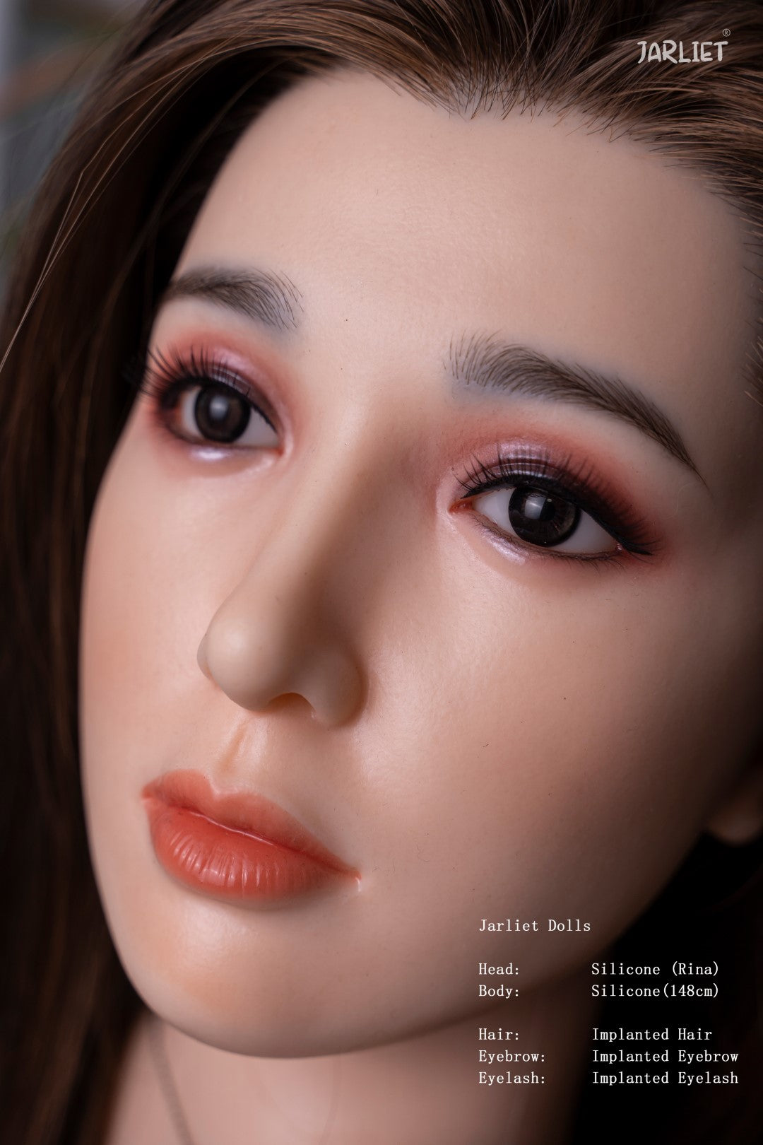 Rina sexdukke (Jarliet 148 cm E-cup silikone)
