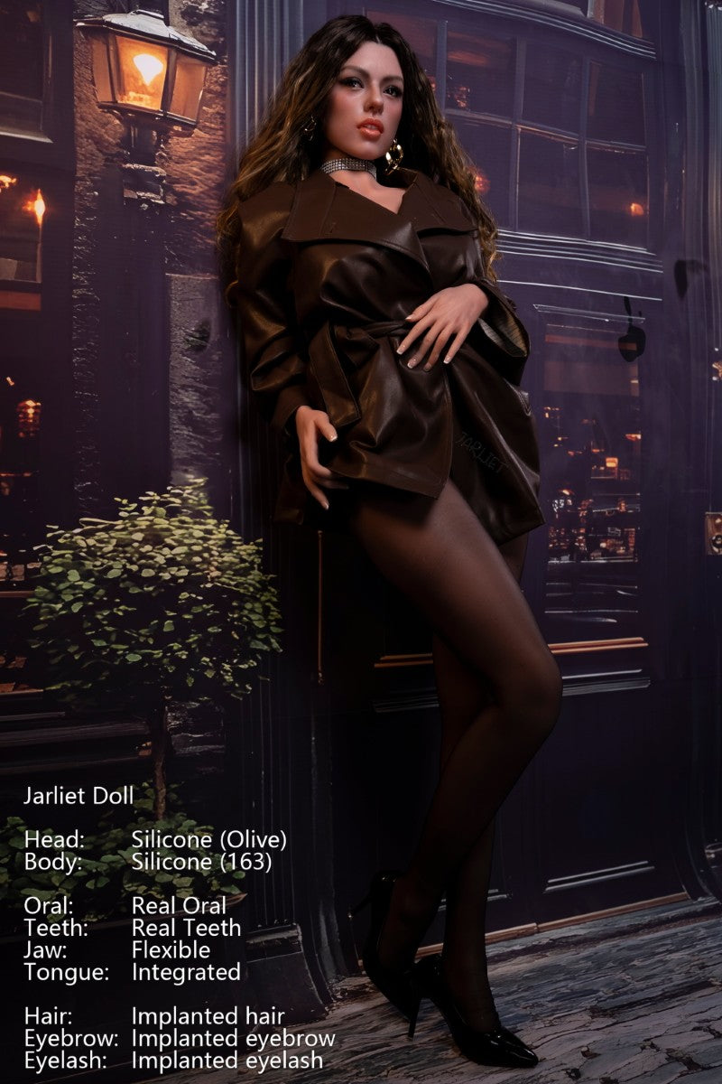 Oliven sexdukke (Jarliet 163 cm D-cup silikone)