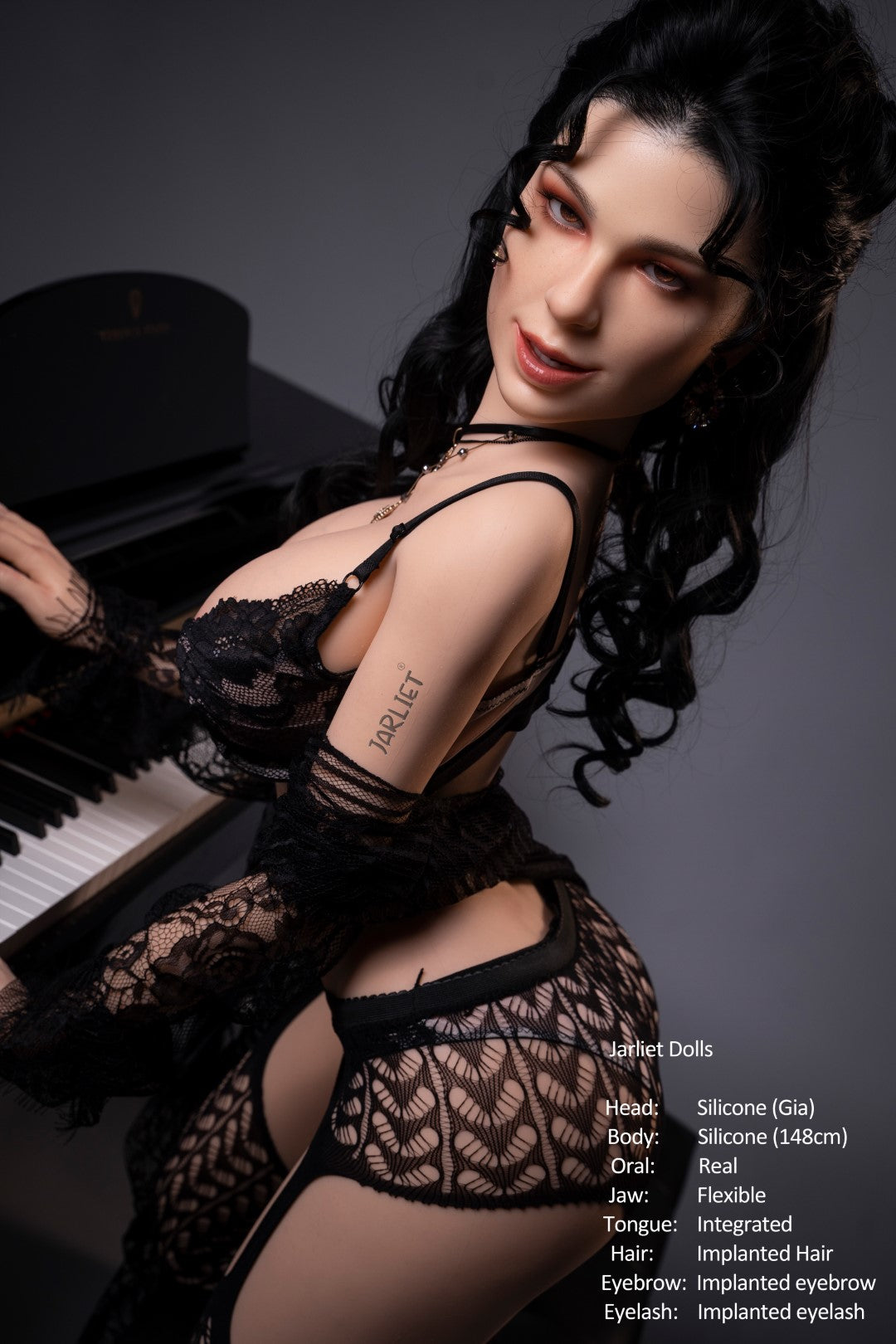 Gia sexdukke (Jarliet 148 cm E-cup silikone)