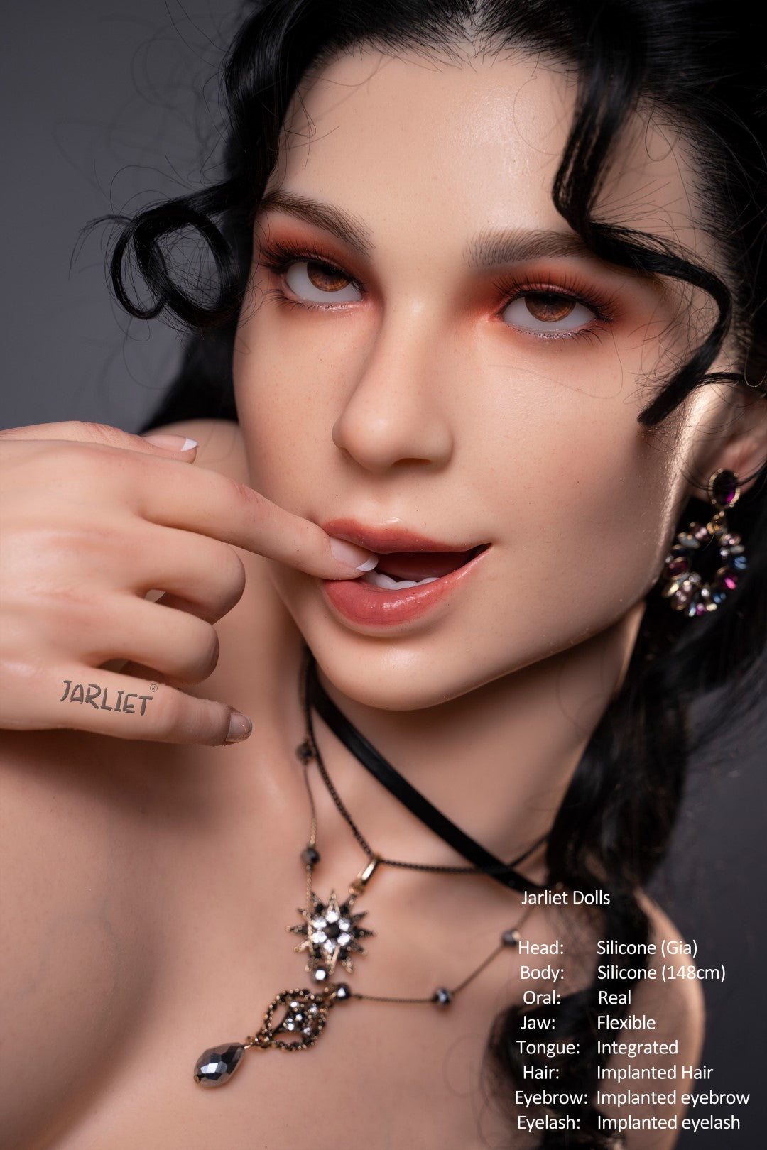 Gia sexdukke (Jarliet 148 cm E-cup silikone)