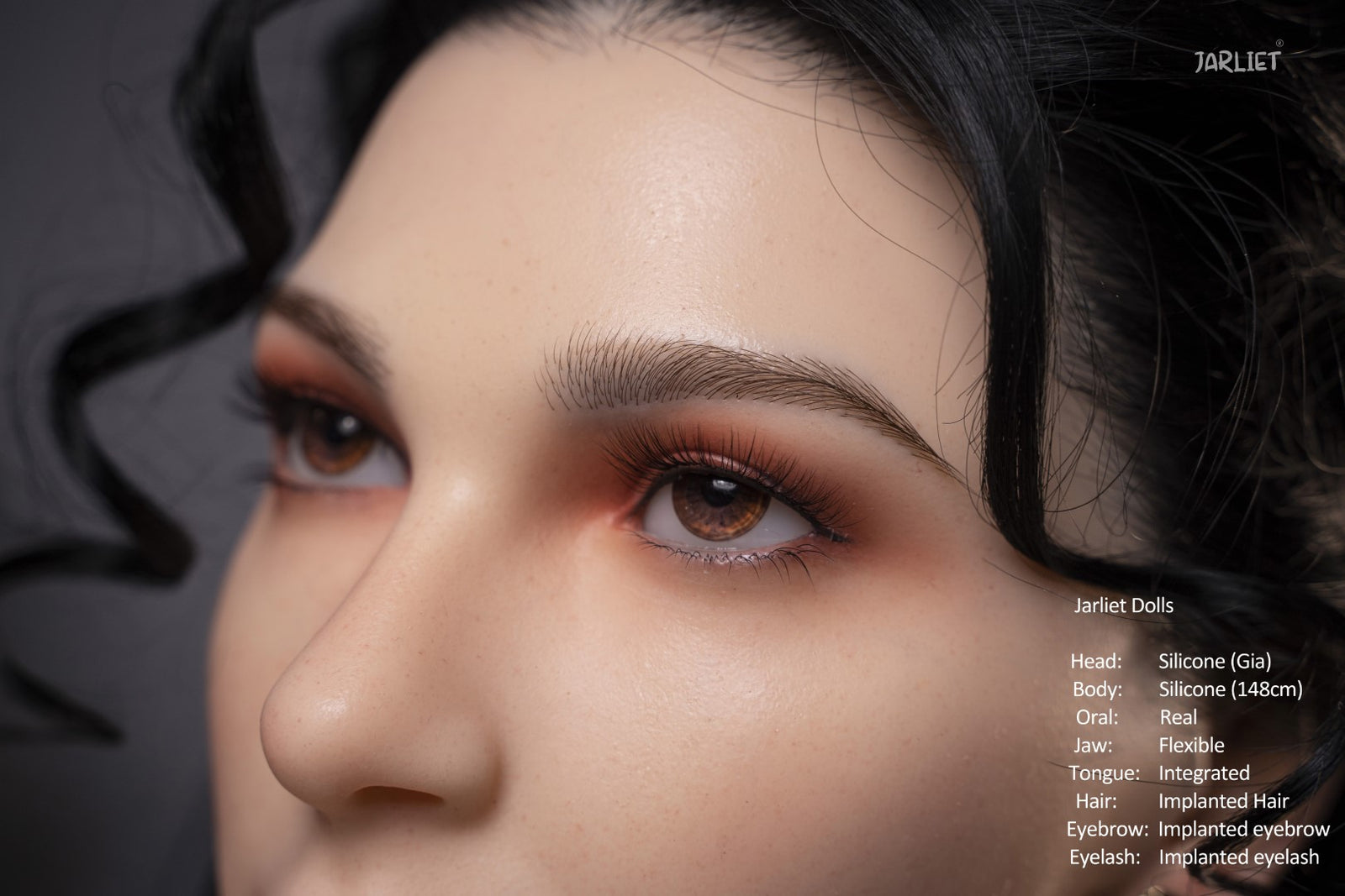 Gia sexdukke (Jarliet 148 cm E-cup silikone)