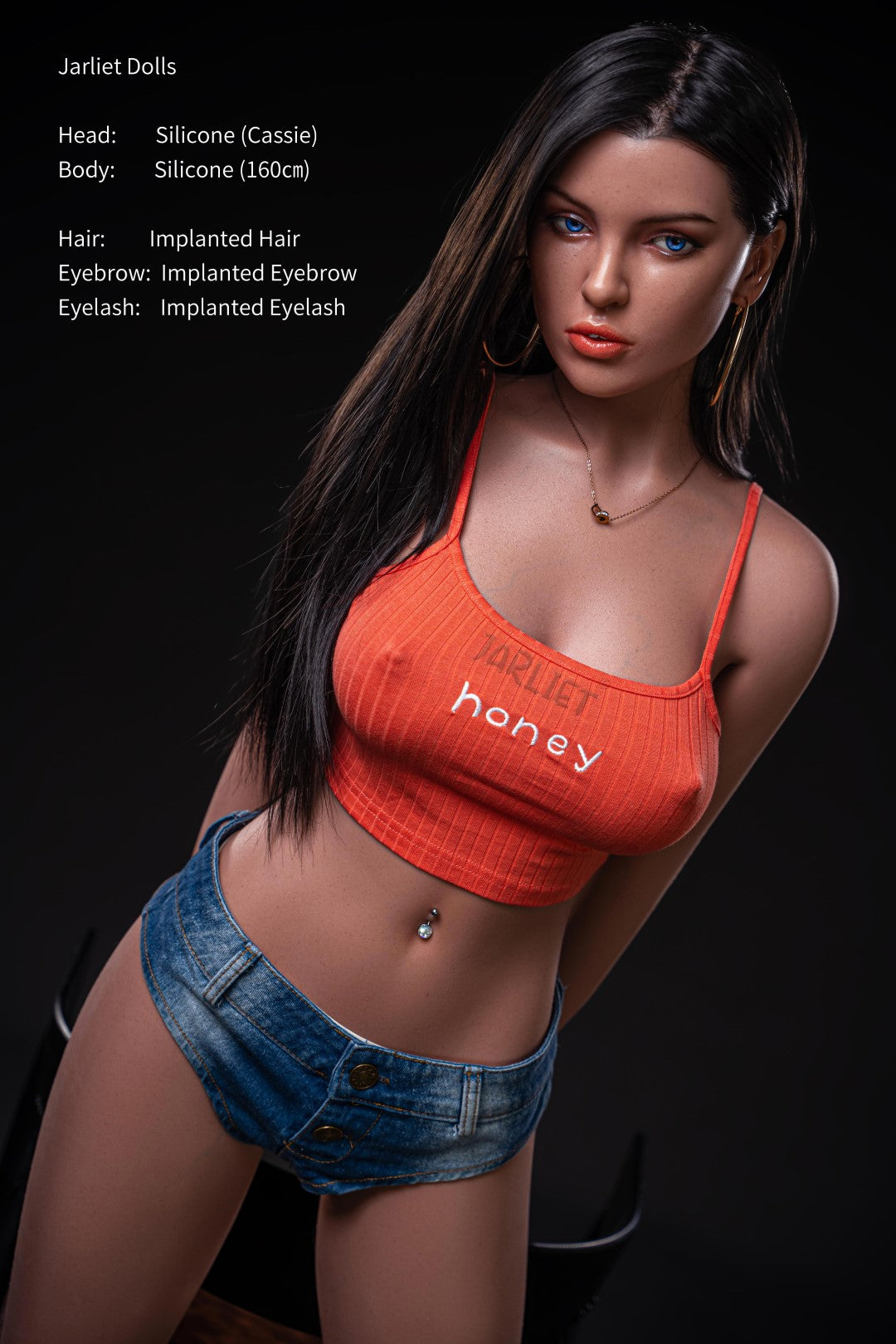 Cassie sexdukke (Jarliet 160 cm c-cup silikone)