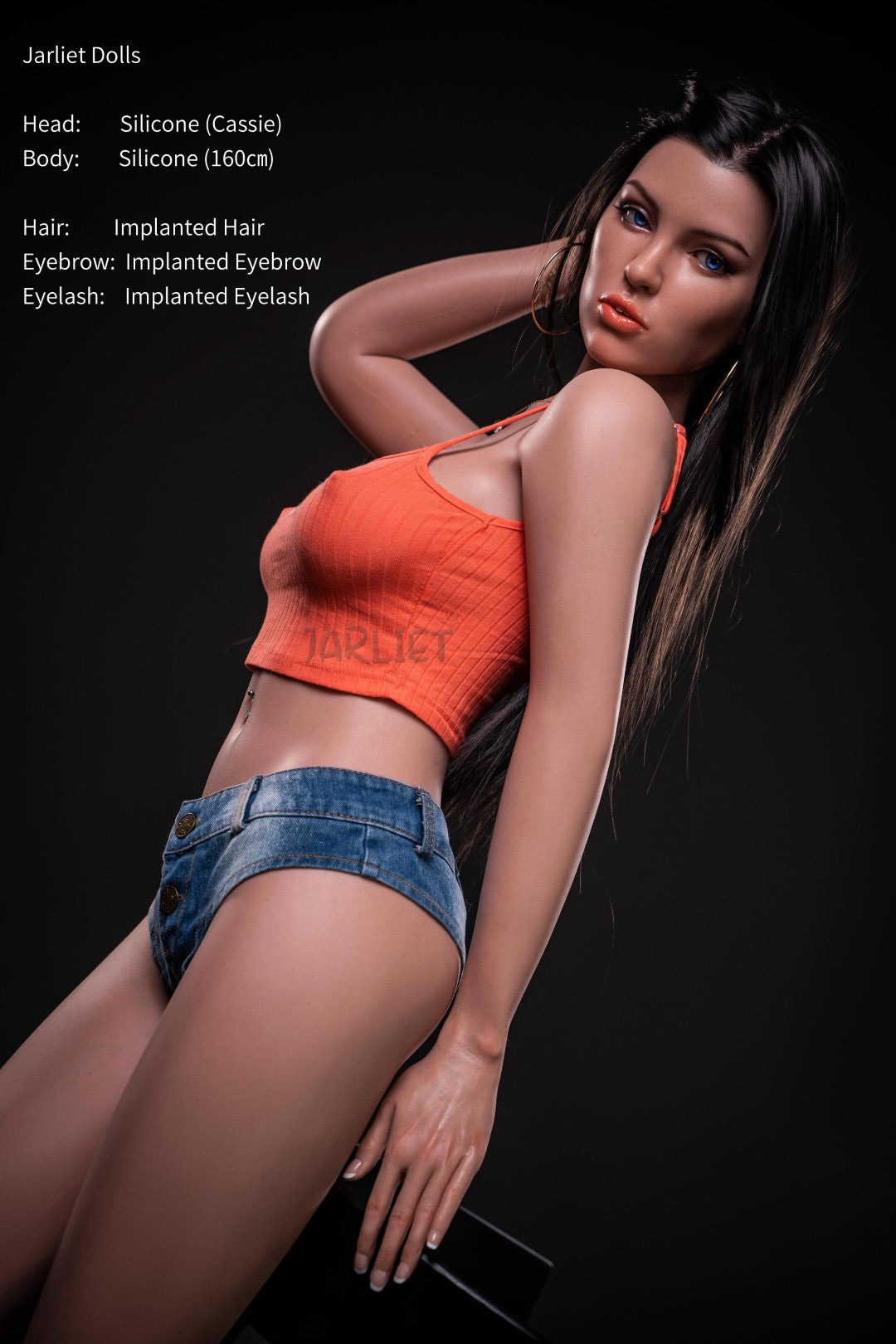 Cassie sexdukke (Jarliet 160 cm c-cup silikone)