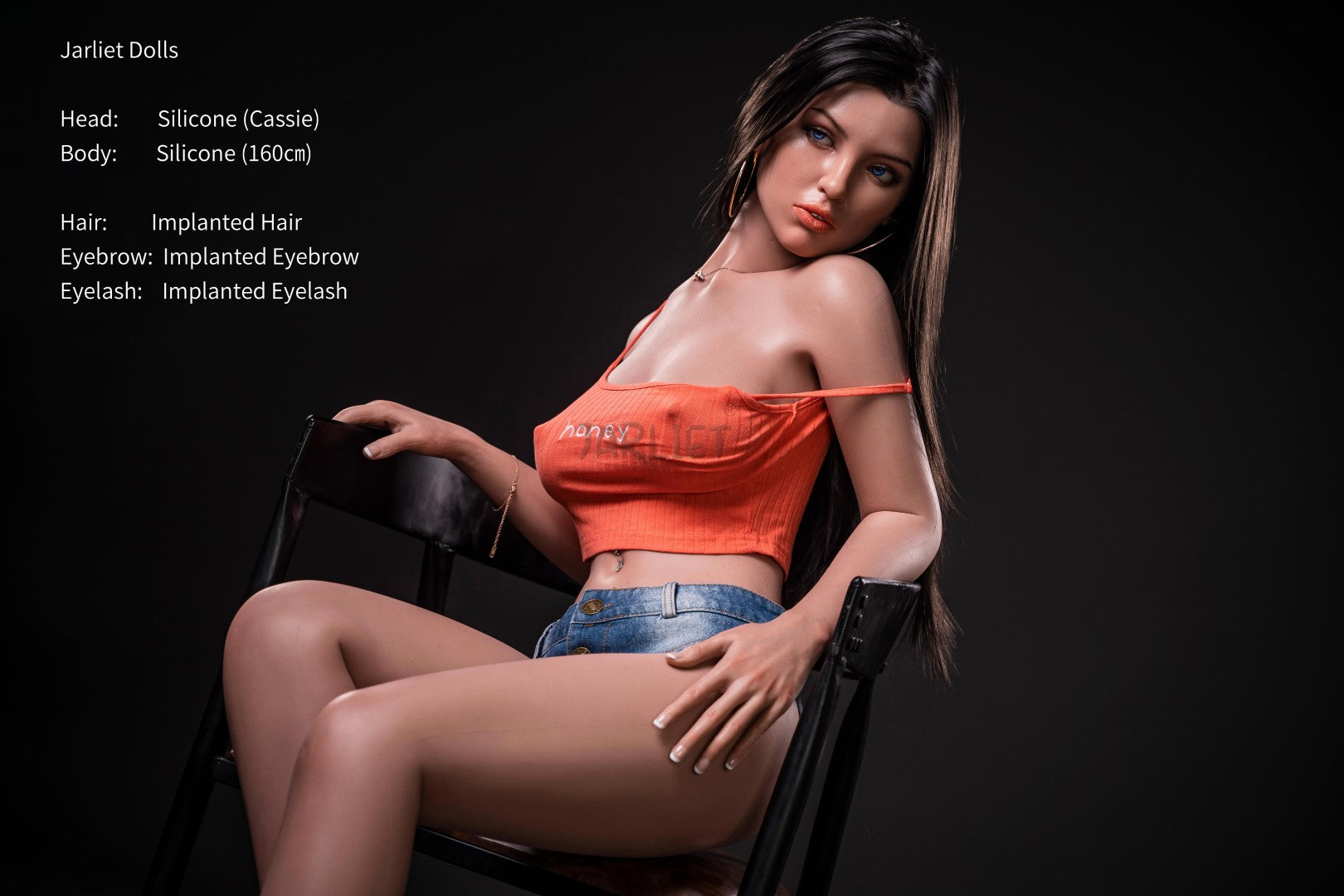 Cassie sexdukke (Jarliet 160 cm c-cup silikone)