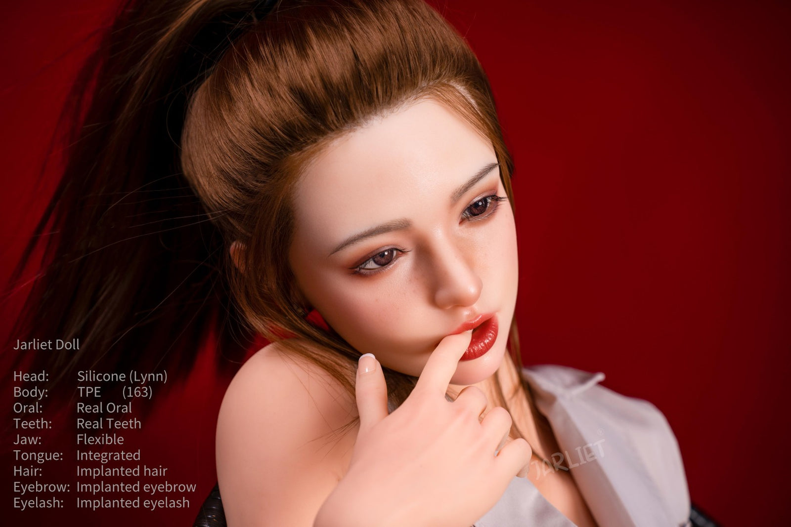Lynn sexdukke (Jarliet 163 cm D-cup TPE+silikone)