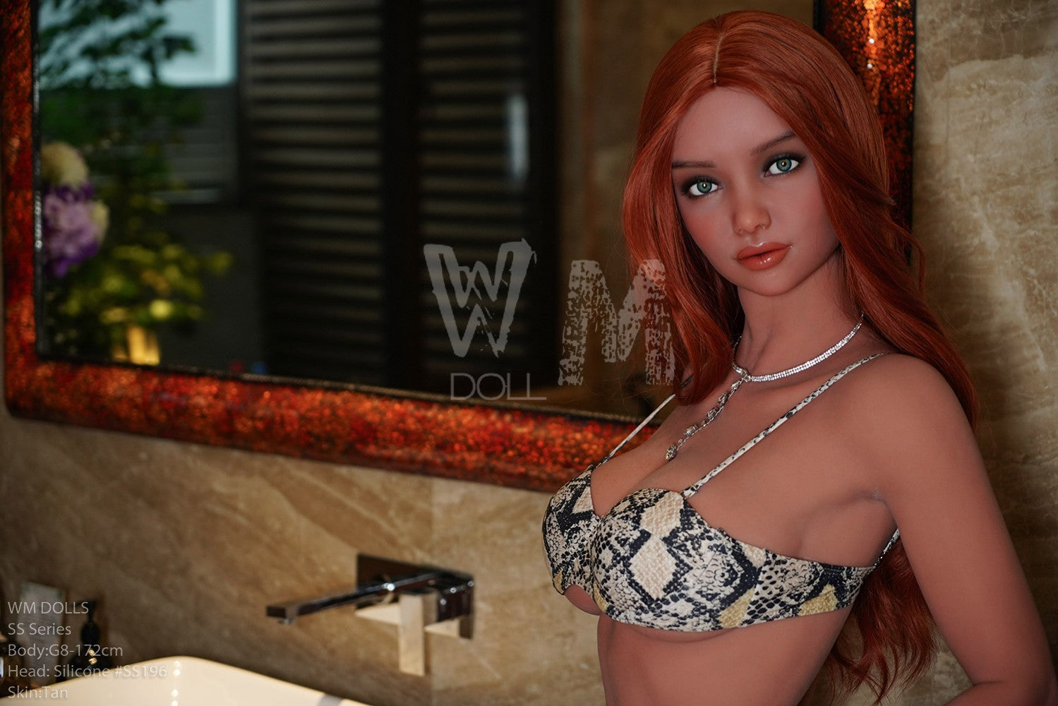 Rebecca sexdukke (WM-Doll 172 cm D-cup #SS196 TPE+silikone)
