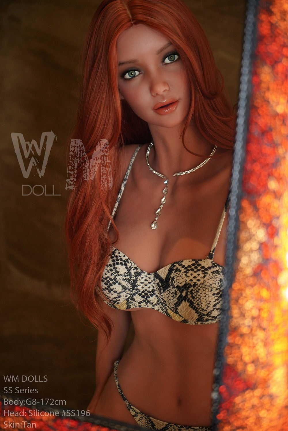 Rebecka sexdukke (WM-Doll 172 cm d-cup #SS196 TPE+silikone)