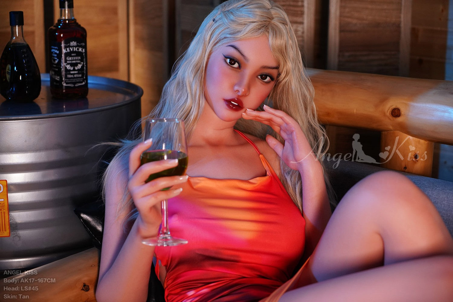 Marlene sexdukke (AK-doll 167 cm D-cup #LS45 silikone)