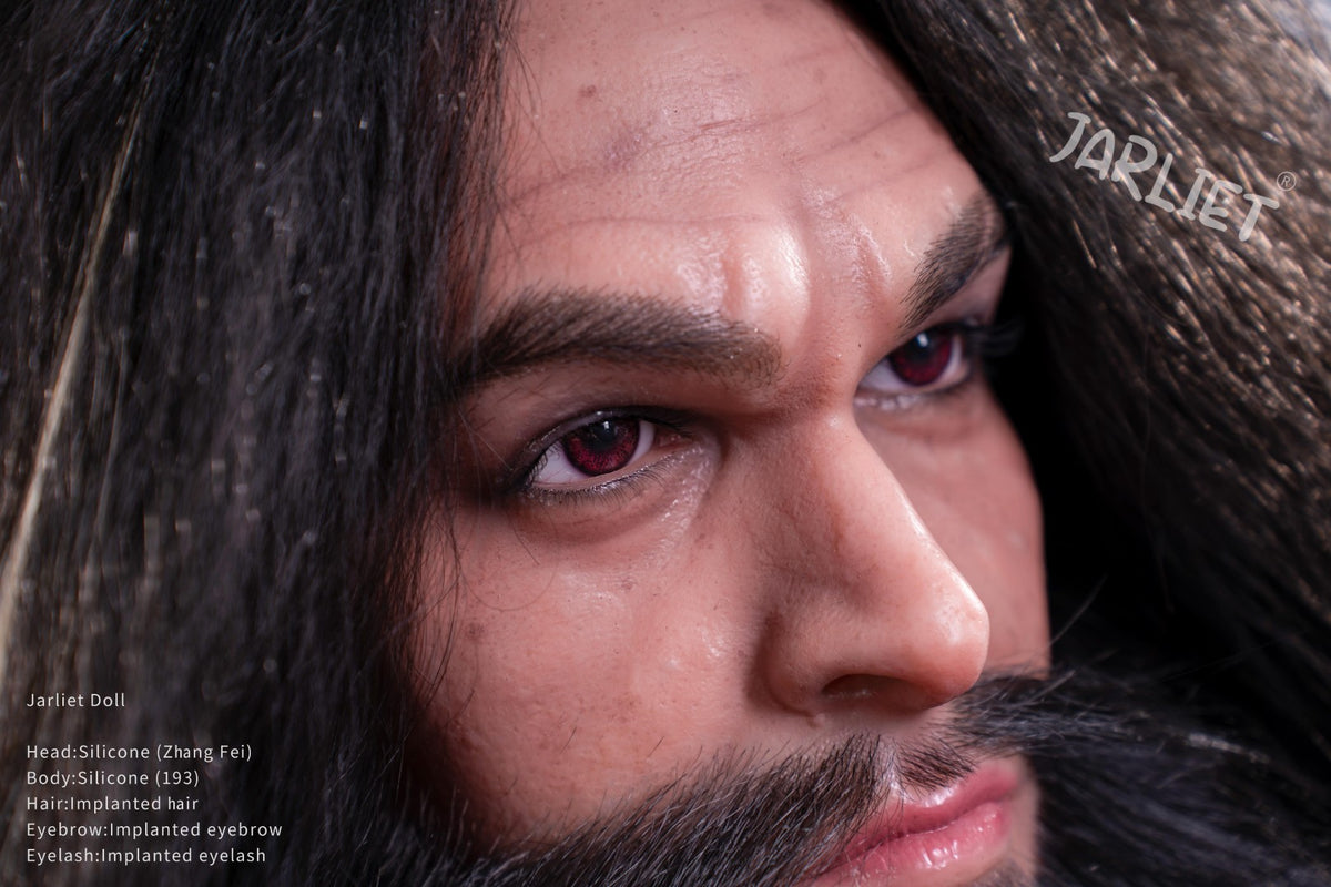 Han sexdukke Zhang Fei fra Jarliet - 193 cm Realistisk dukke med muskuløs krop