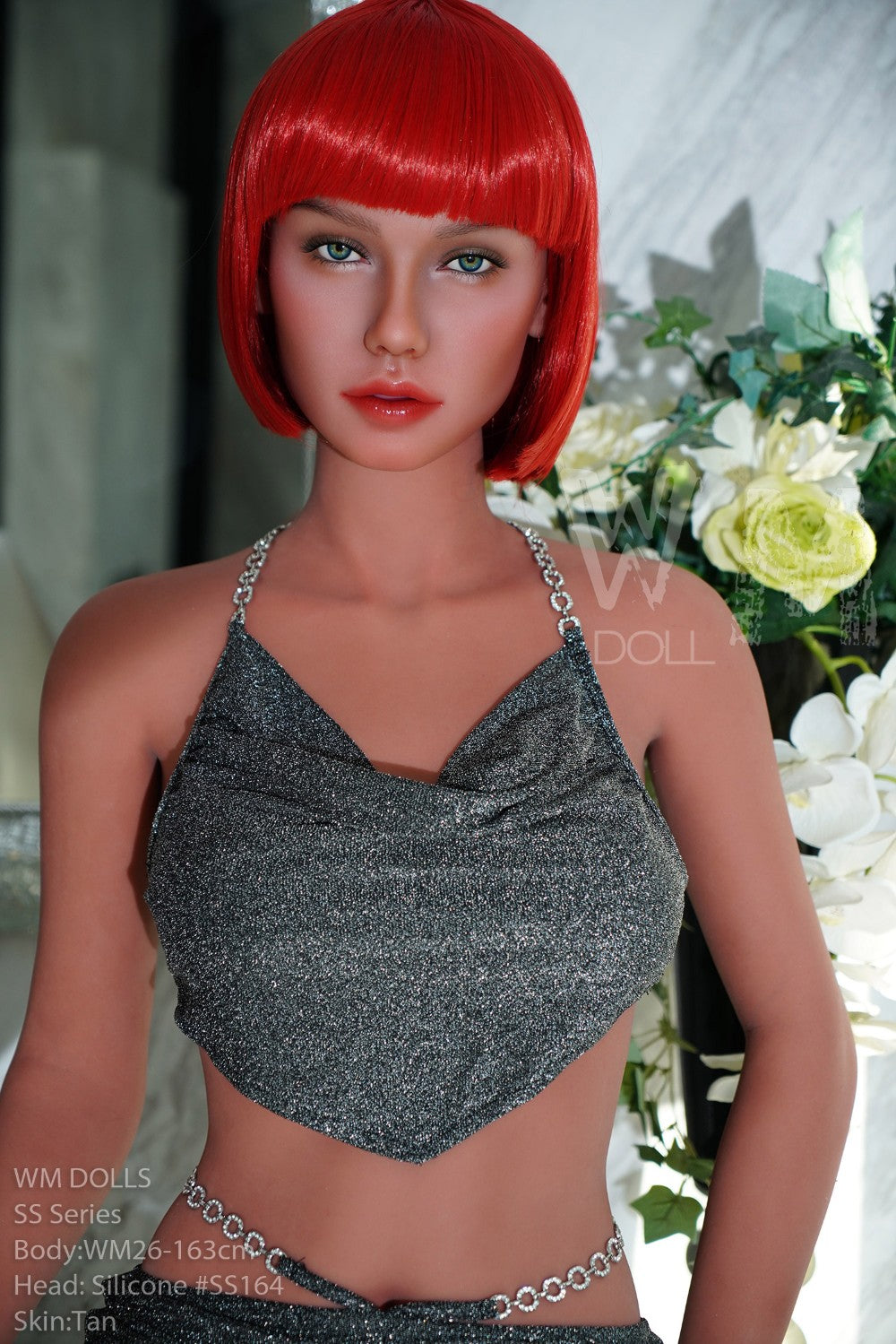 Tess sexdukke (WM-Doll 163 cm d-cup #SS164 TPE+silikone)