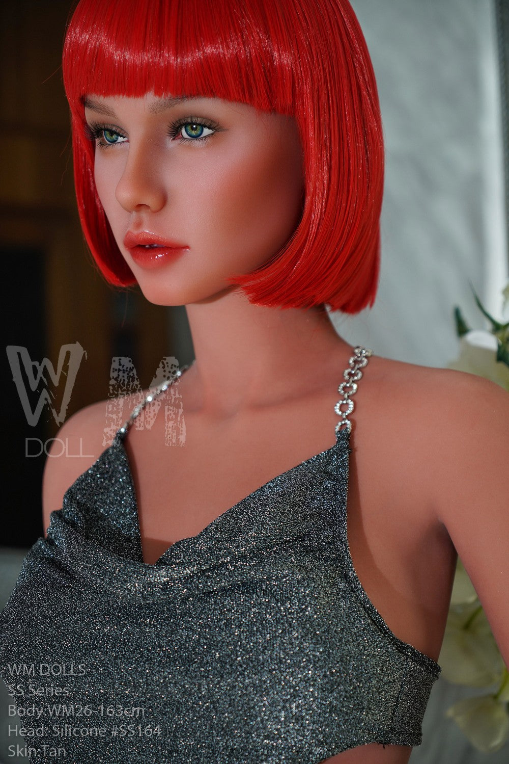 Tess sexdukke (WM-Doll 163 cm d-cup #SS164 TPE+silikone)