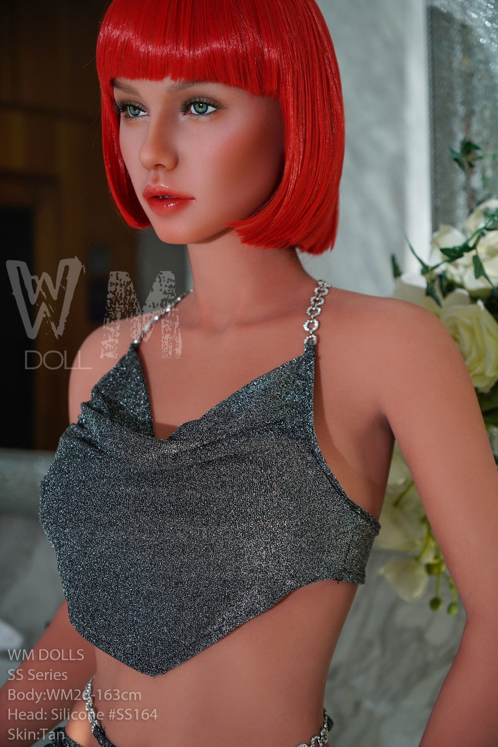 Tess sexdukke (WM-Doll 163 cm d-cup #SS164 TPE+silikone)
