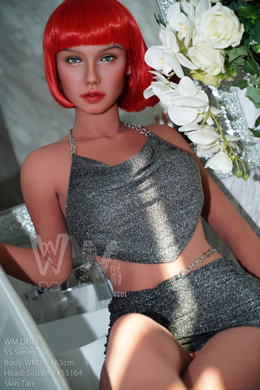Tess sexdukke (WM-Doll 163 cm d-cup #SS164 TPE+silikone)