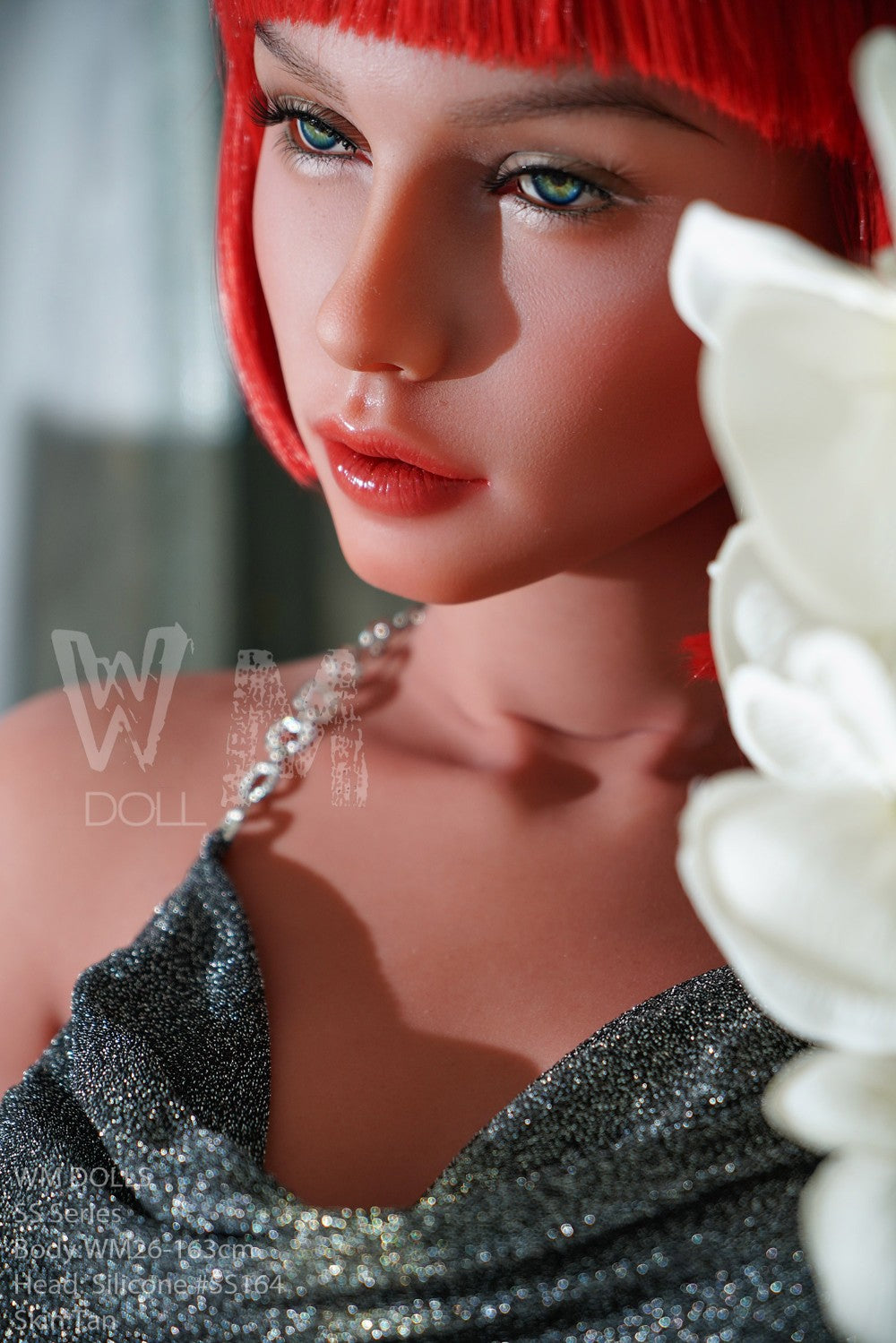 Tess sexdukke (WM-Doll 163 cm D-cup #SS164 TPE+silikone)