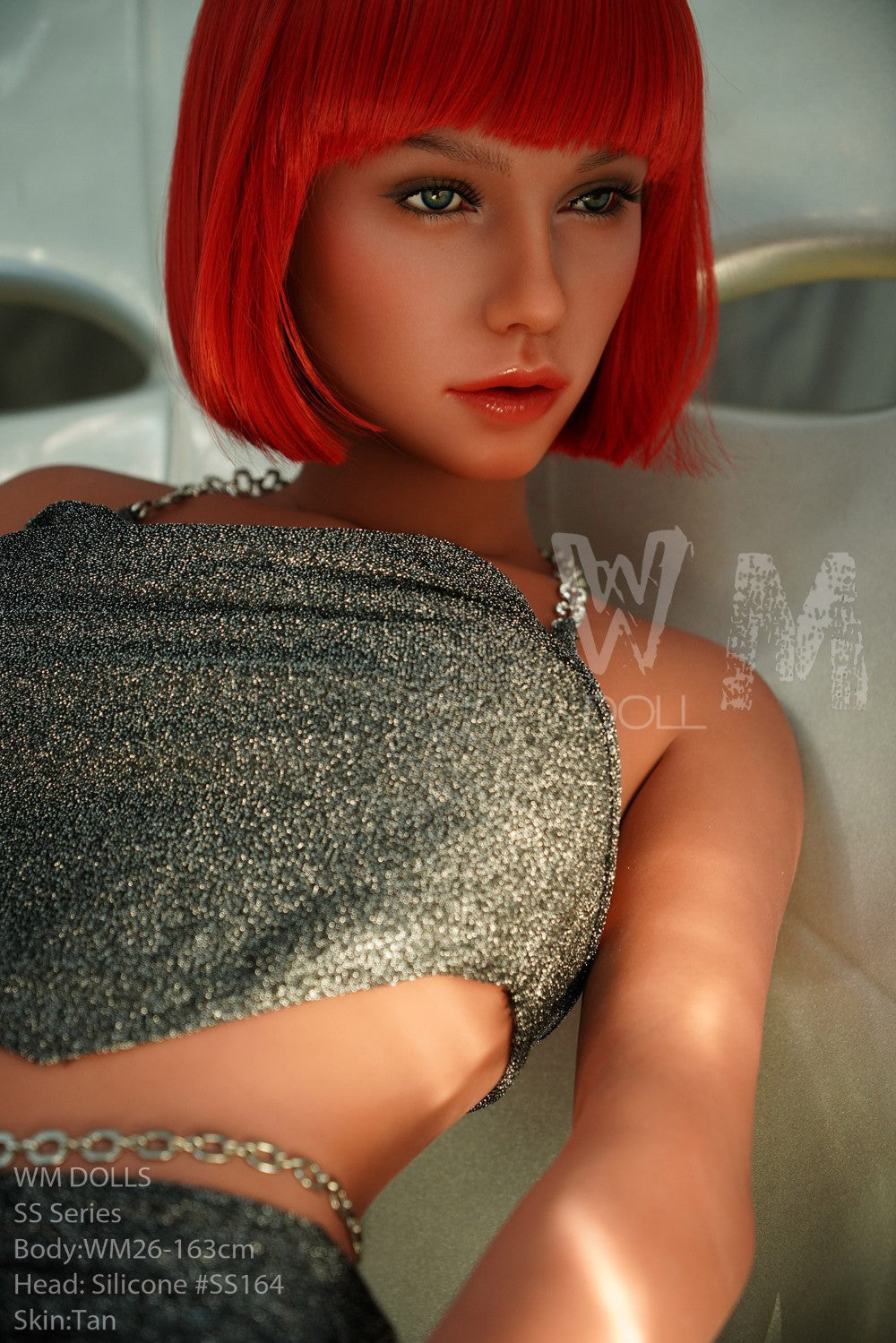 Tess sexdukke (WM-Doll 163 cm D-cup #SS164 TPE+silikone)