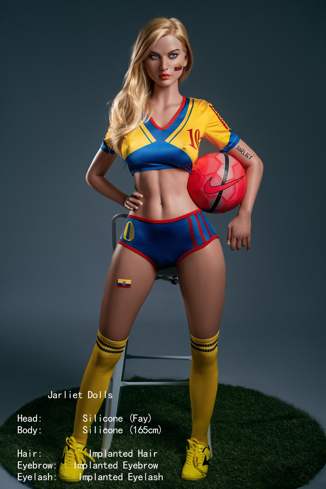 Faye sexdukke (Jarliet 165 cm C-cup silikone)