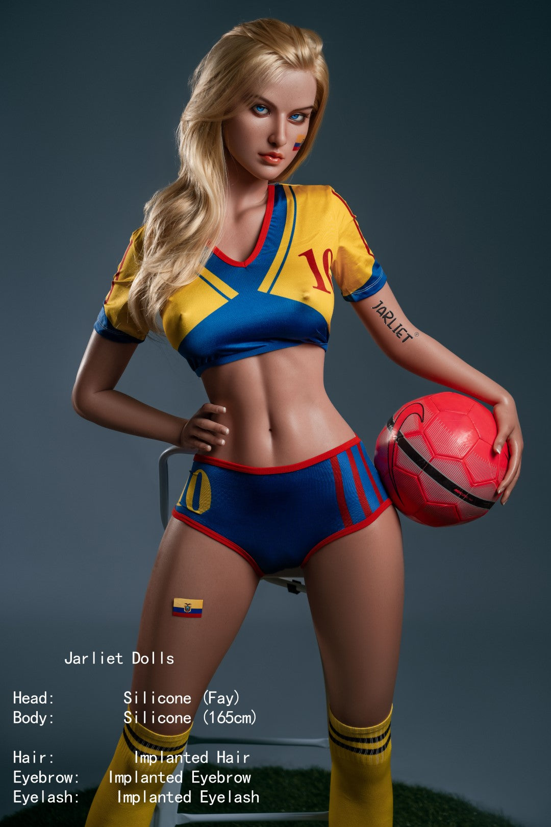 Fay sexdukke (Jarliet 165 cm c-cup silikone)