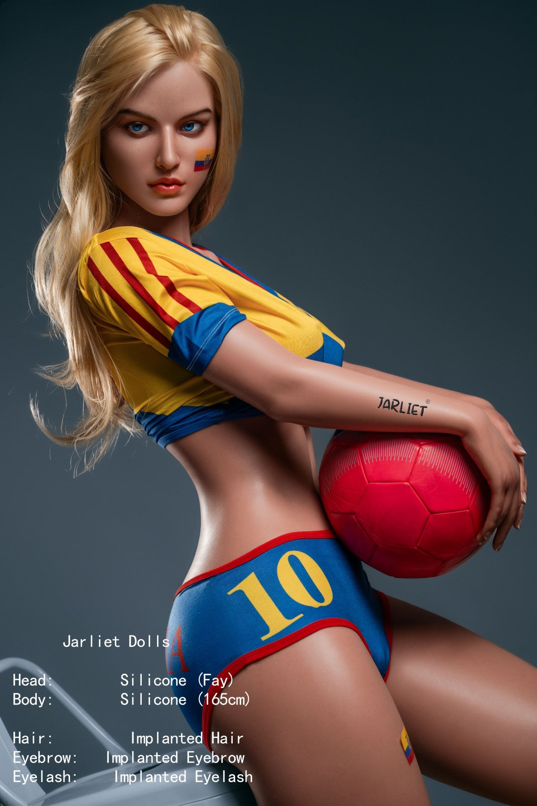 Fay sexdukke (Jarliet 165 cm c-cup silikone)