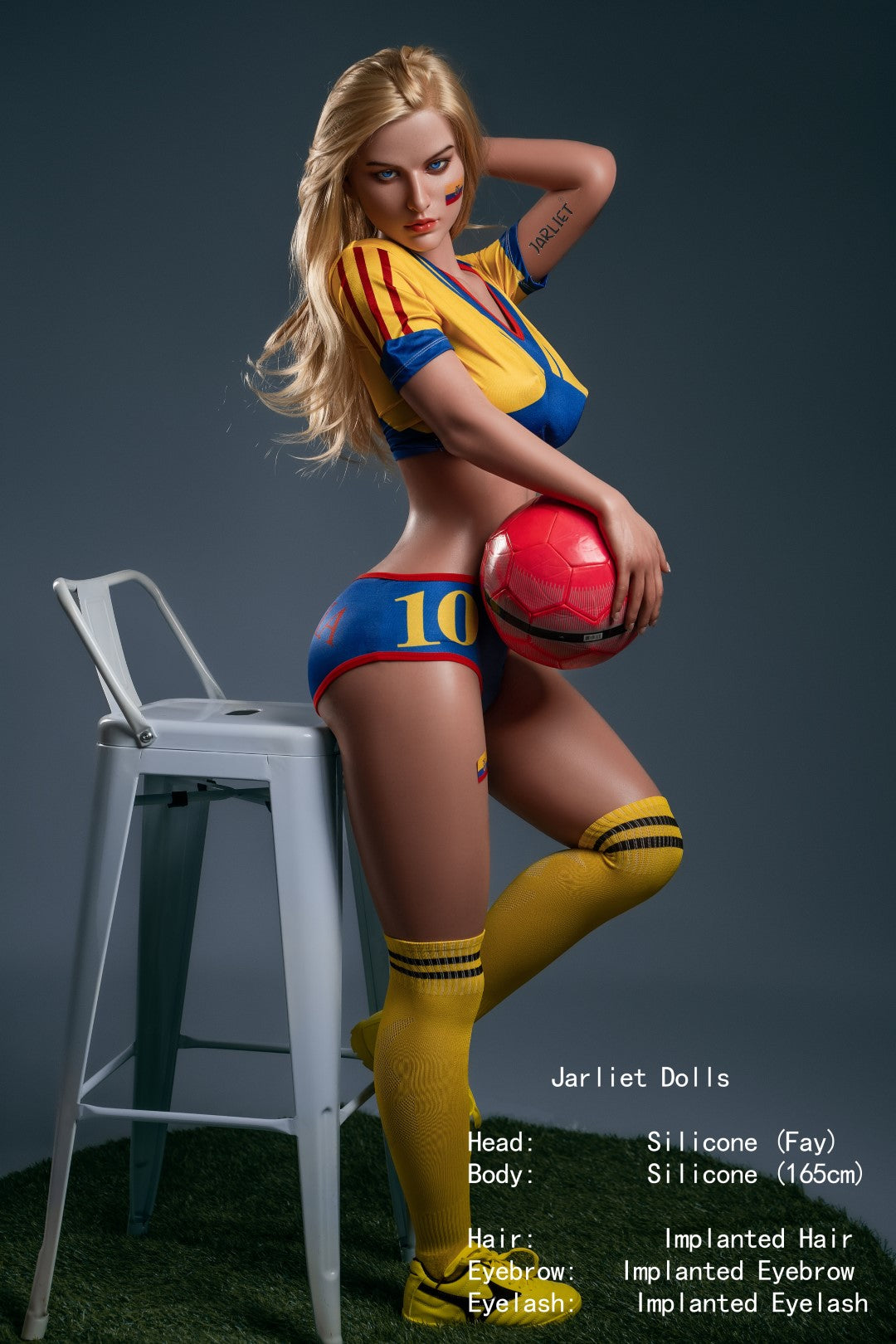 Faye sexdukke (Jarliet 165 cm C-cup silikone)