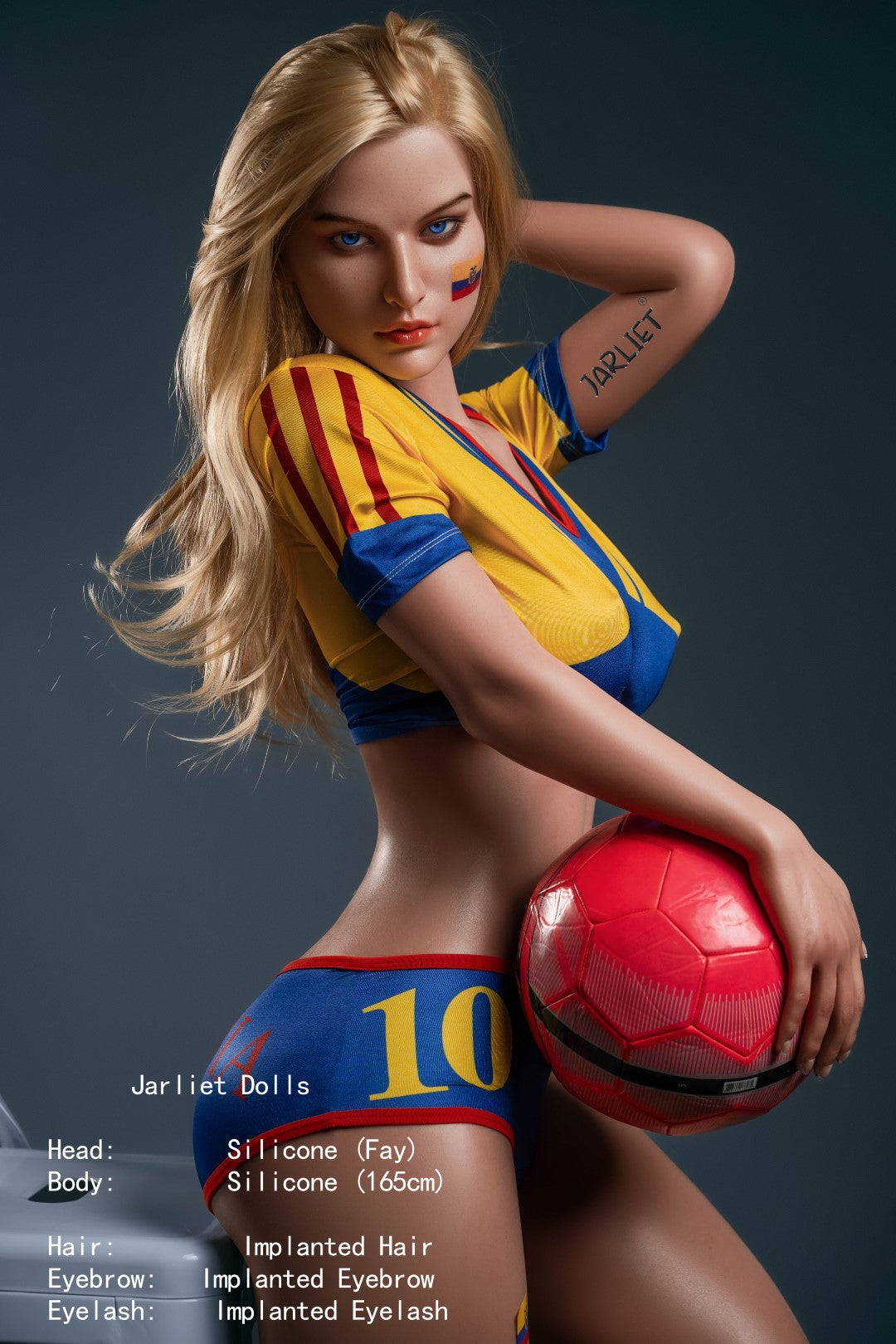 Faye sexdukke (Jarliet 165 cm C-cup silikone)