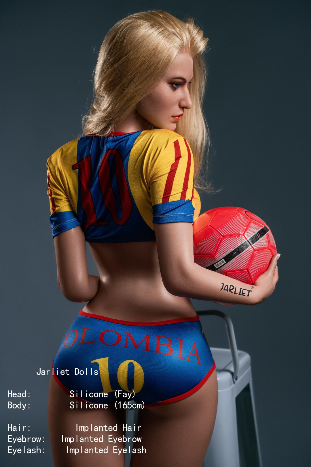 Faye sexdukke (Jarliet 165 cm C-cup silikone)