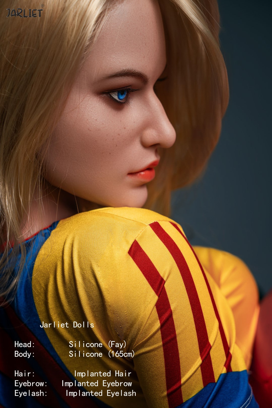 Faye sexdukke (Jarliet 165 cm C-cup silikone)