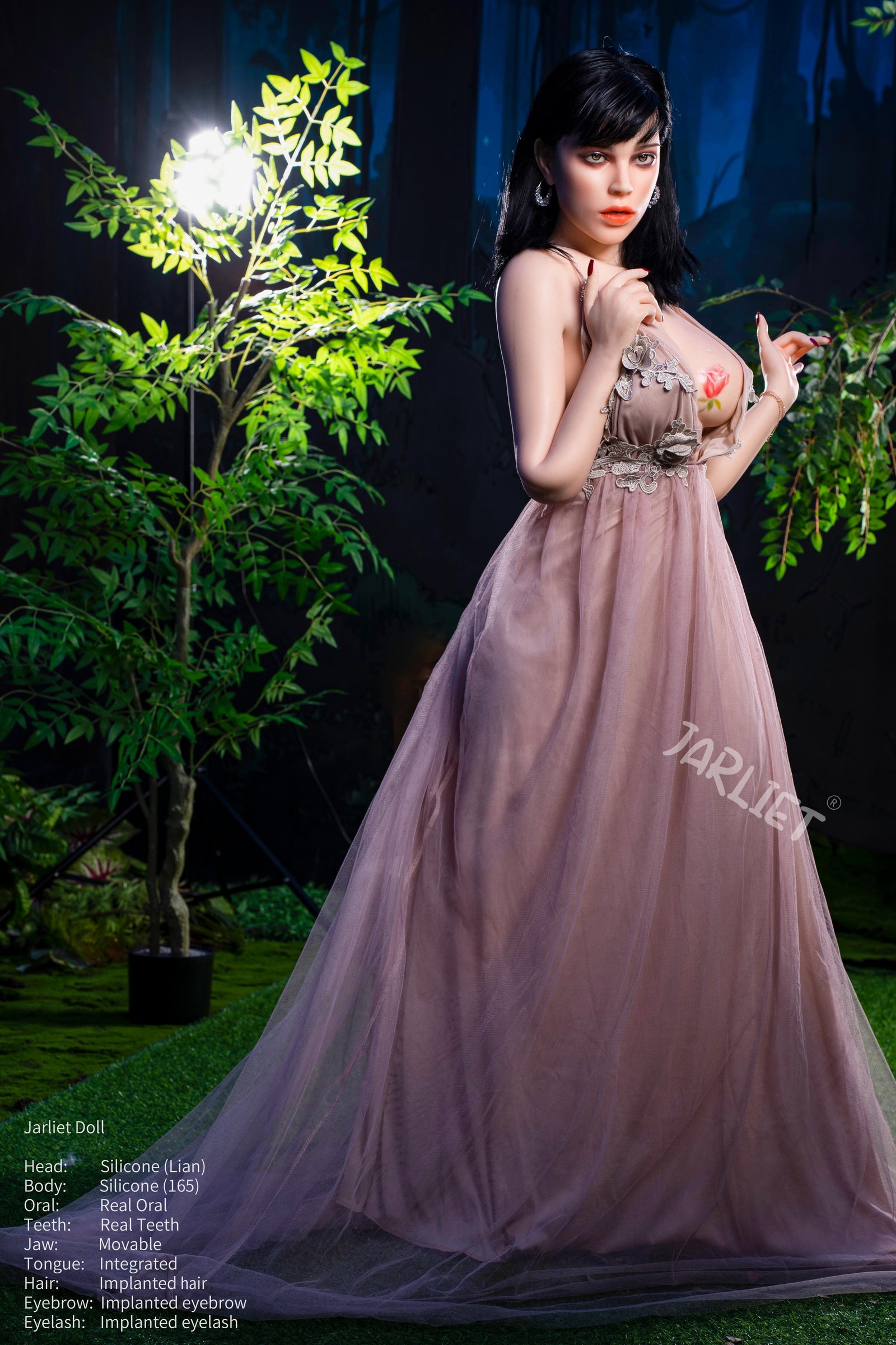 Liana sexdukke (Jarliet 165 cm C-cup TPE+silikone)